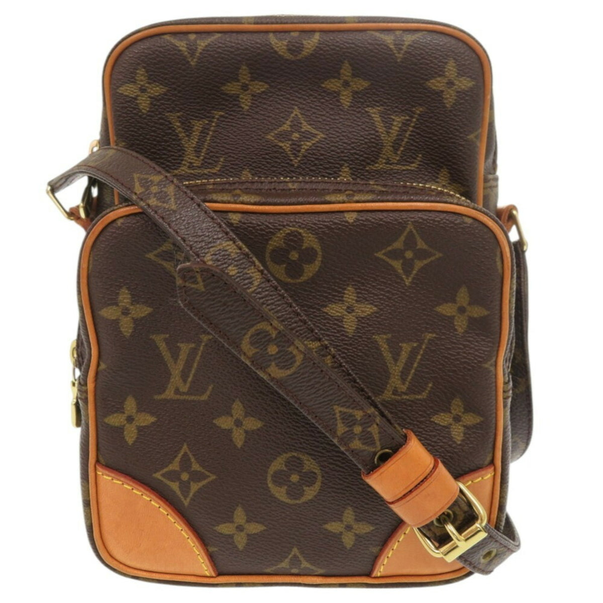 Louis Vuitton Brown Monogram Monogram Shoulder Bag (Pre-Owned)