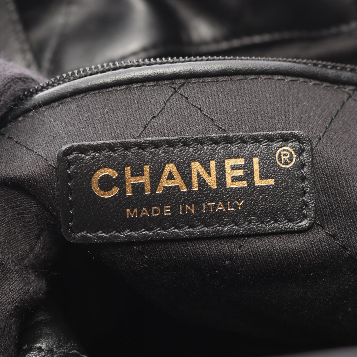 Chanel Black Leather Backpack (Pre-Owned)