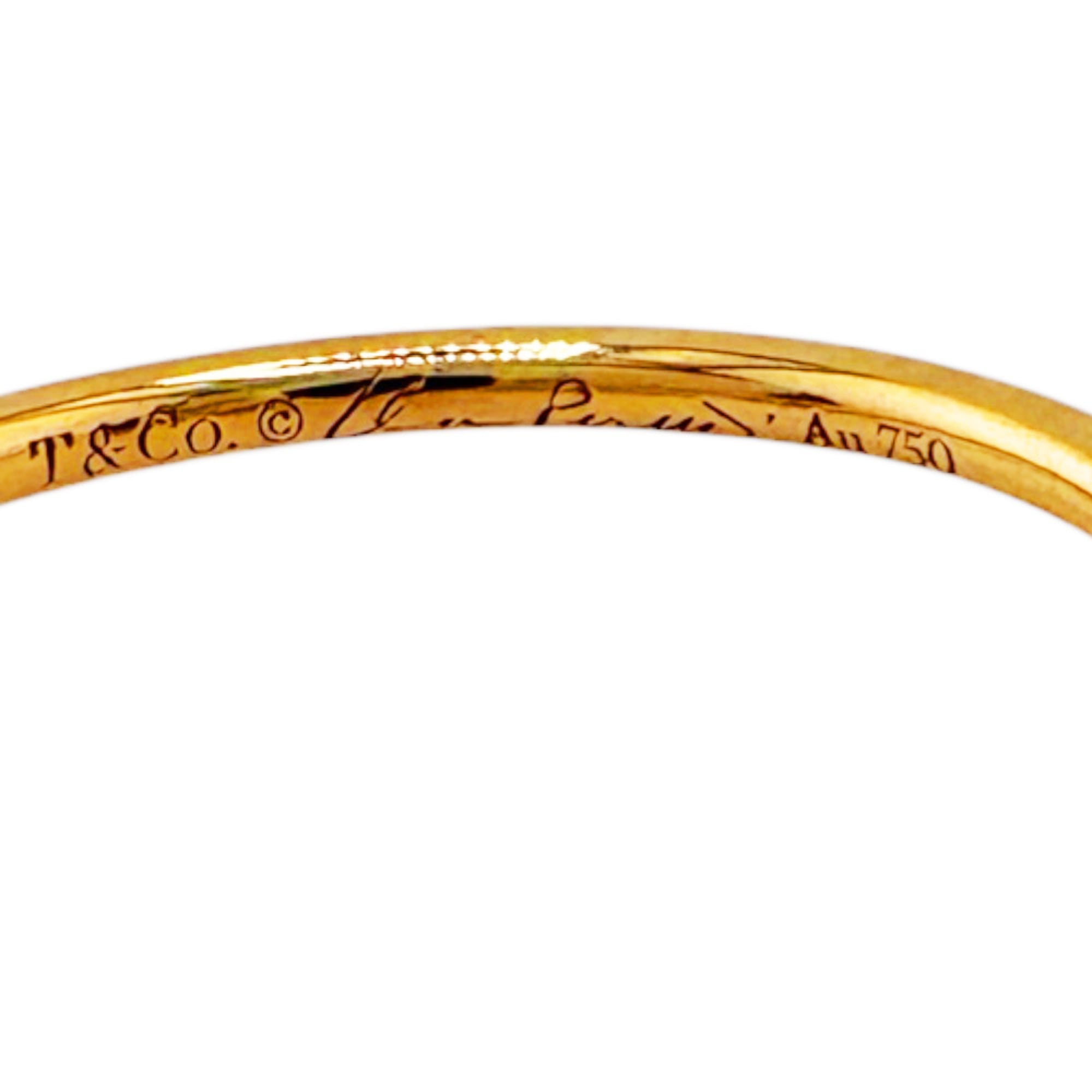 Tiffany Gold Pink Gold (18K) Band Ring (Pre-Owned)