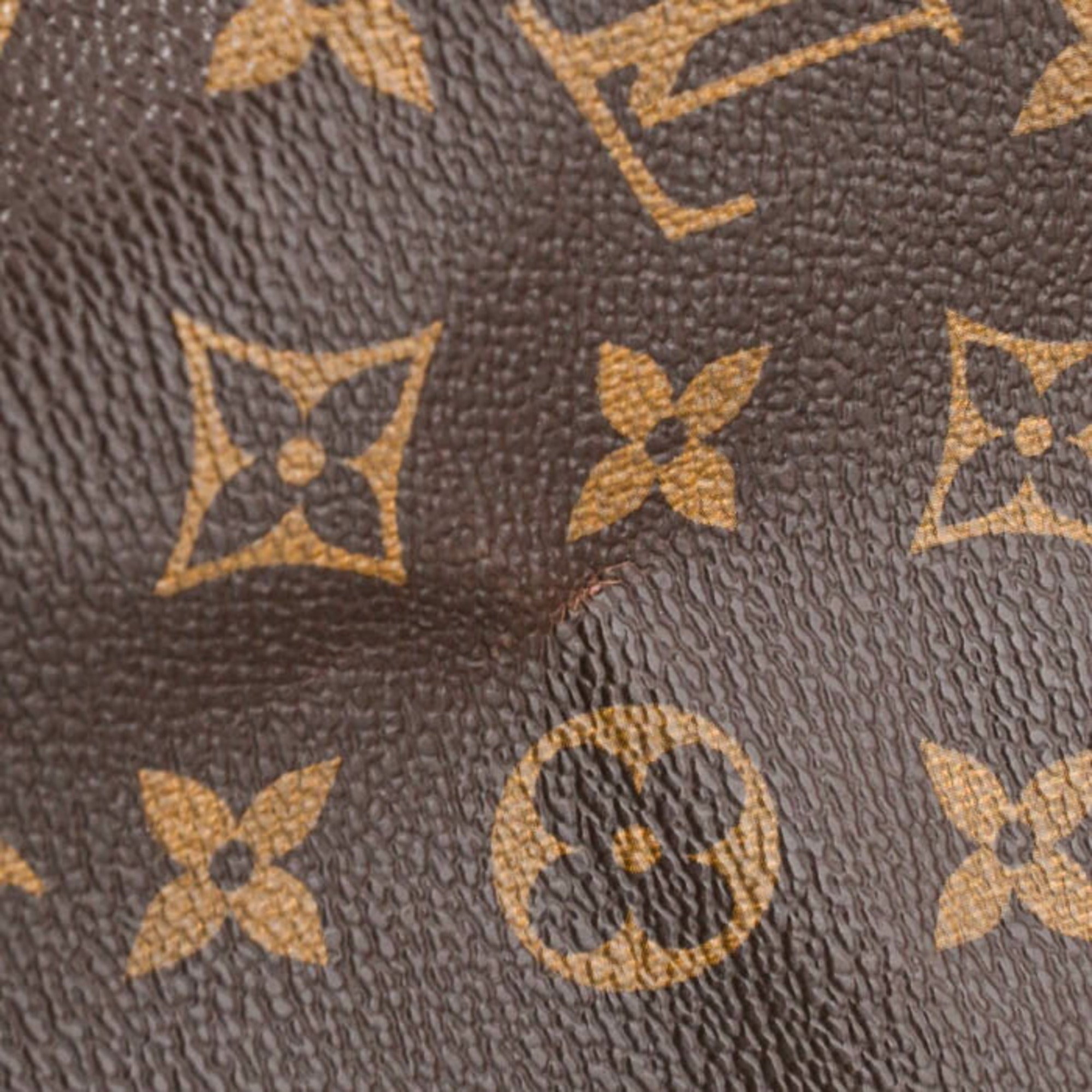 Louis Vuitton Brown Monogram Macassar Monogram Boston Bag (Pre-Owned)