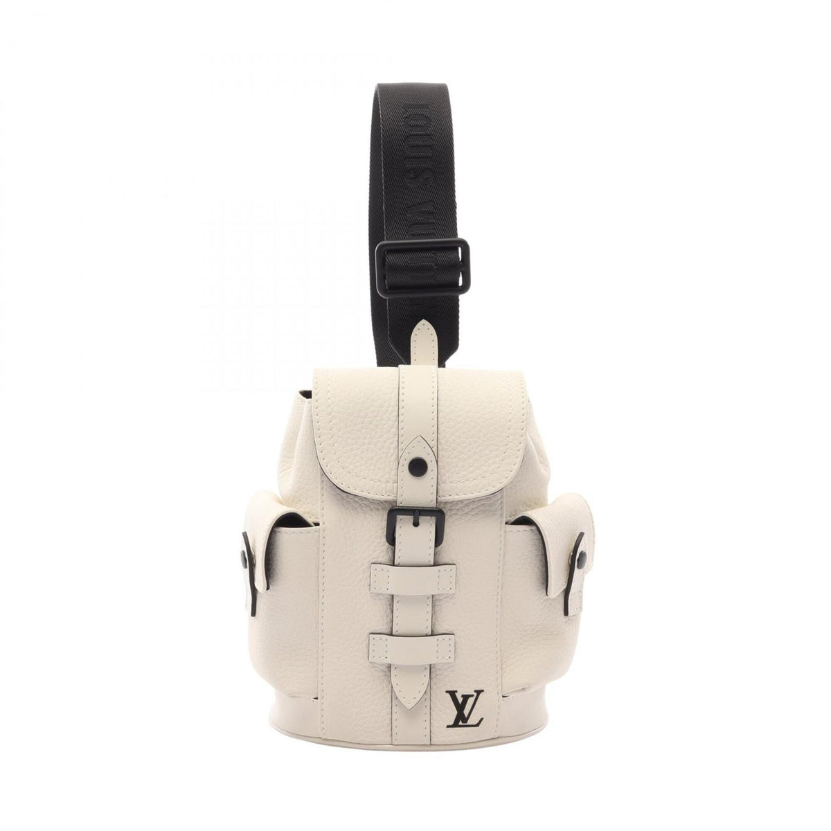 Louis Vuitton Ivory Leather Fanny Pack (Pre-Owned)