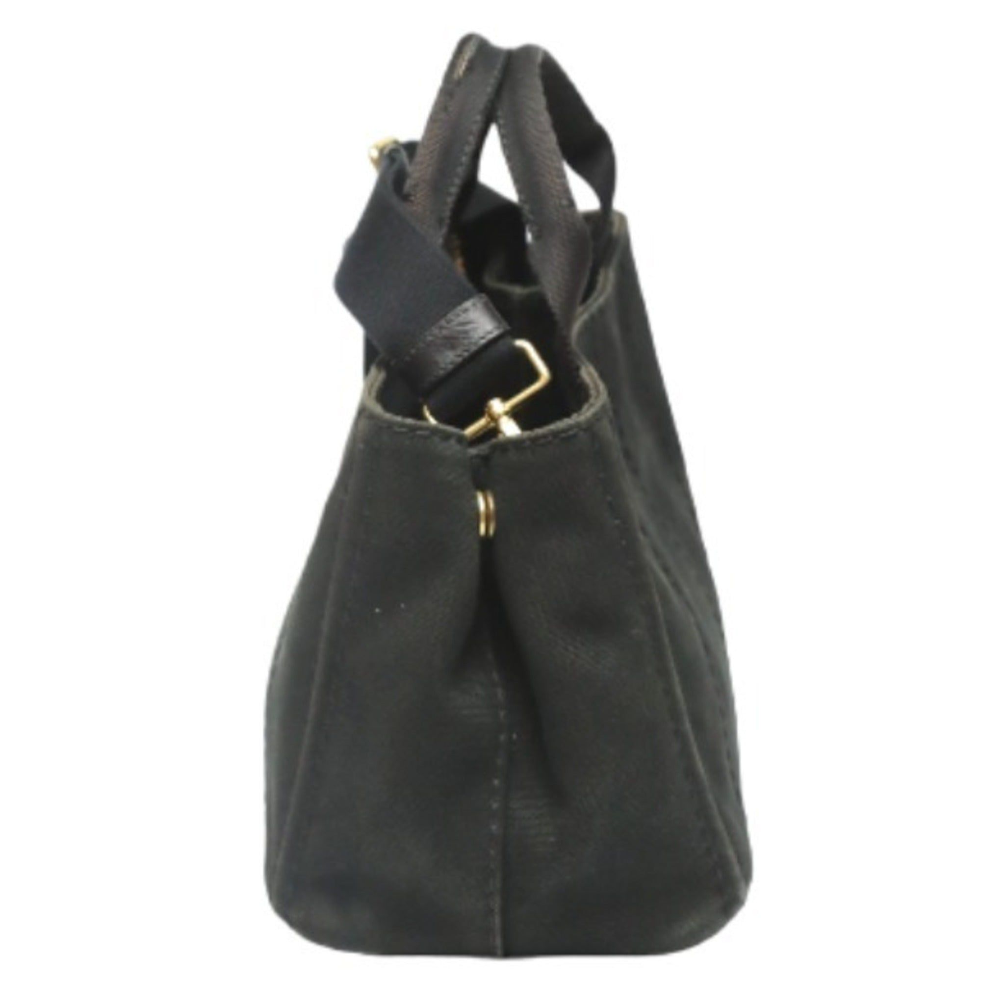 Prada Black Denim Tote Bag (Pre-Owned)