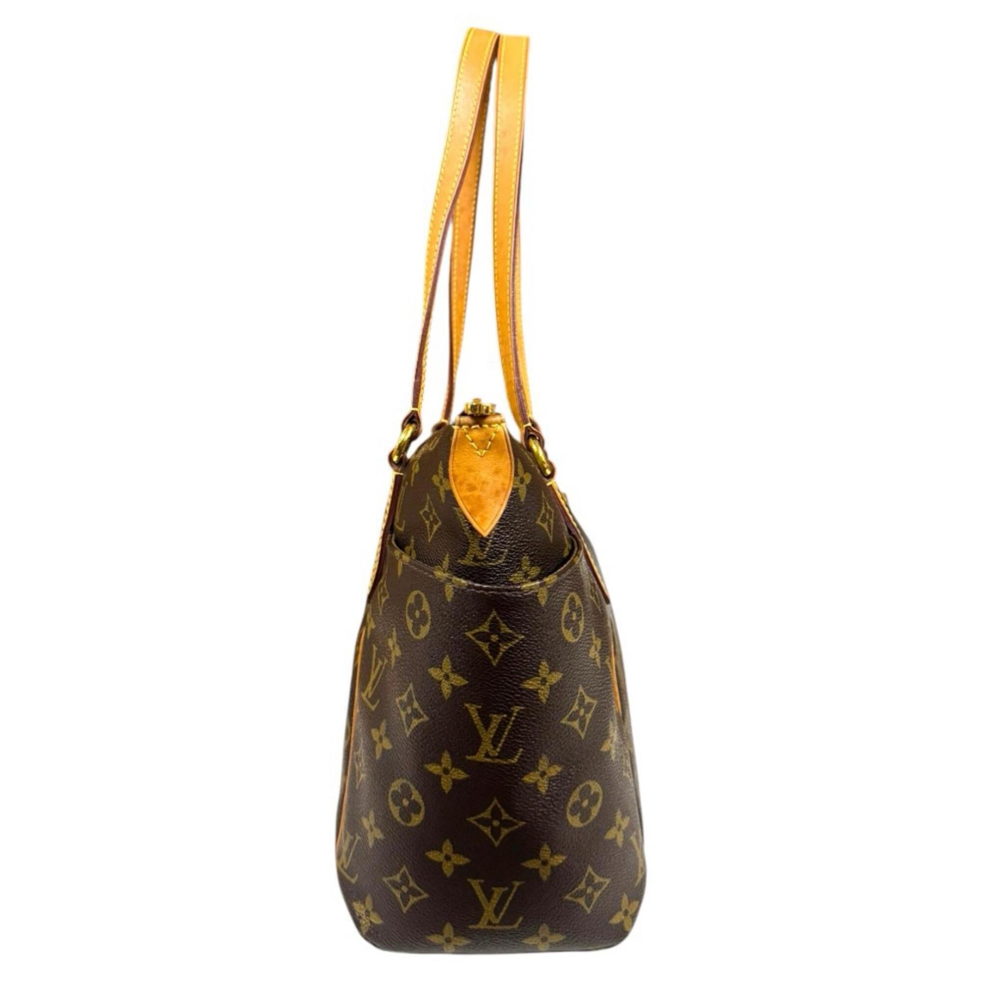 Louis Vuitton Brown Monogram Tote Bag (Pre-Owned)