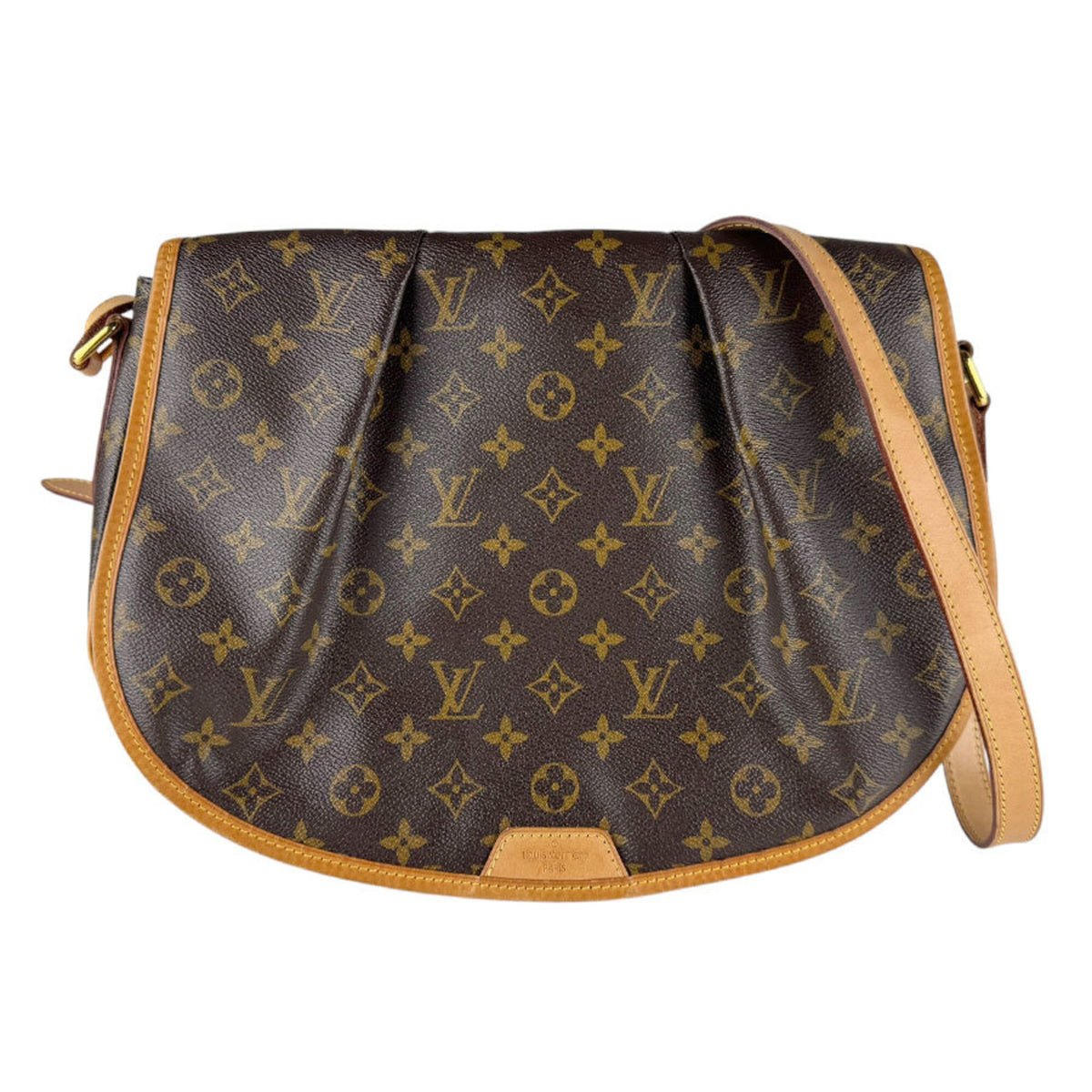Louis Vuitton Brown Monogram Monogram Shoulder Bag (Pre-Owned)