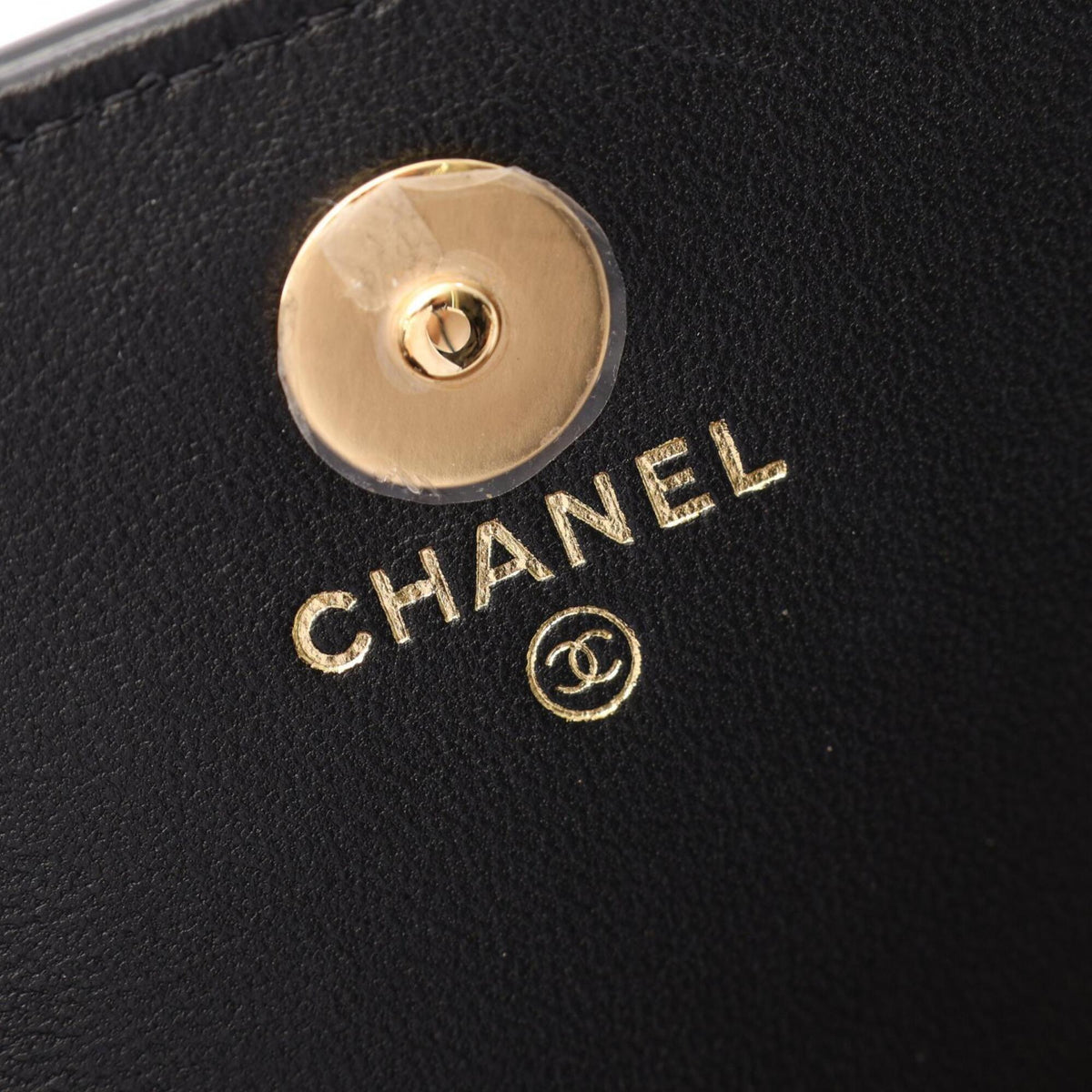 Chanel Black Patent Leather Handbag Shoulder Bag (Pre-Owned)