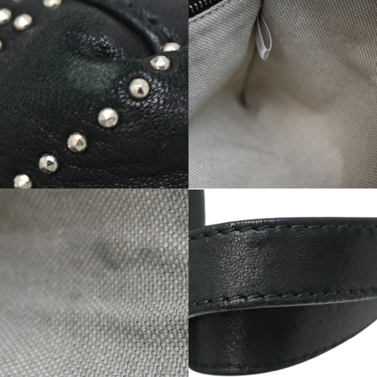 Jimmy Choo Black Leather Tote Bag (Pre-Owned)