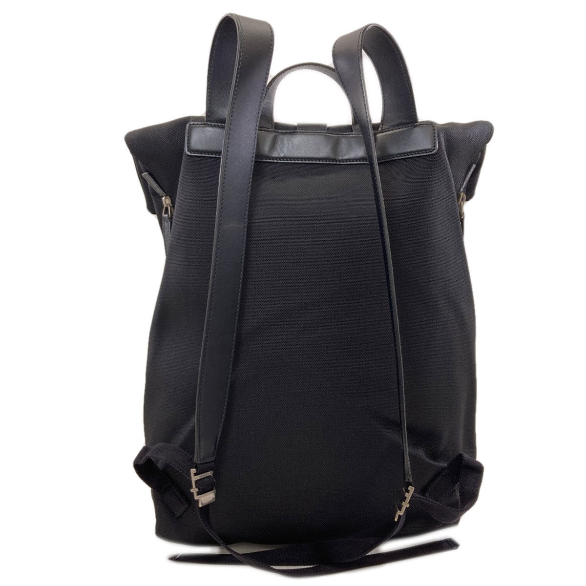 Gucci Black Canvas Backpack (Pre-Owned)