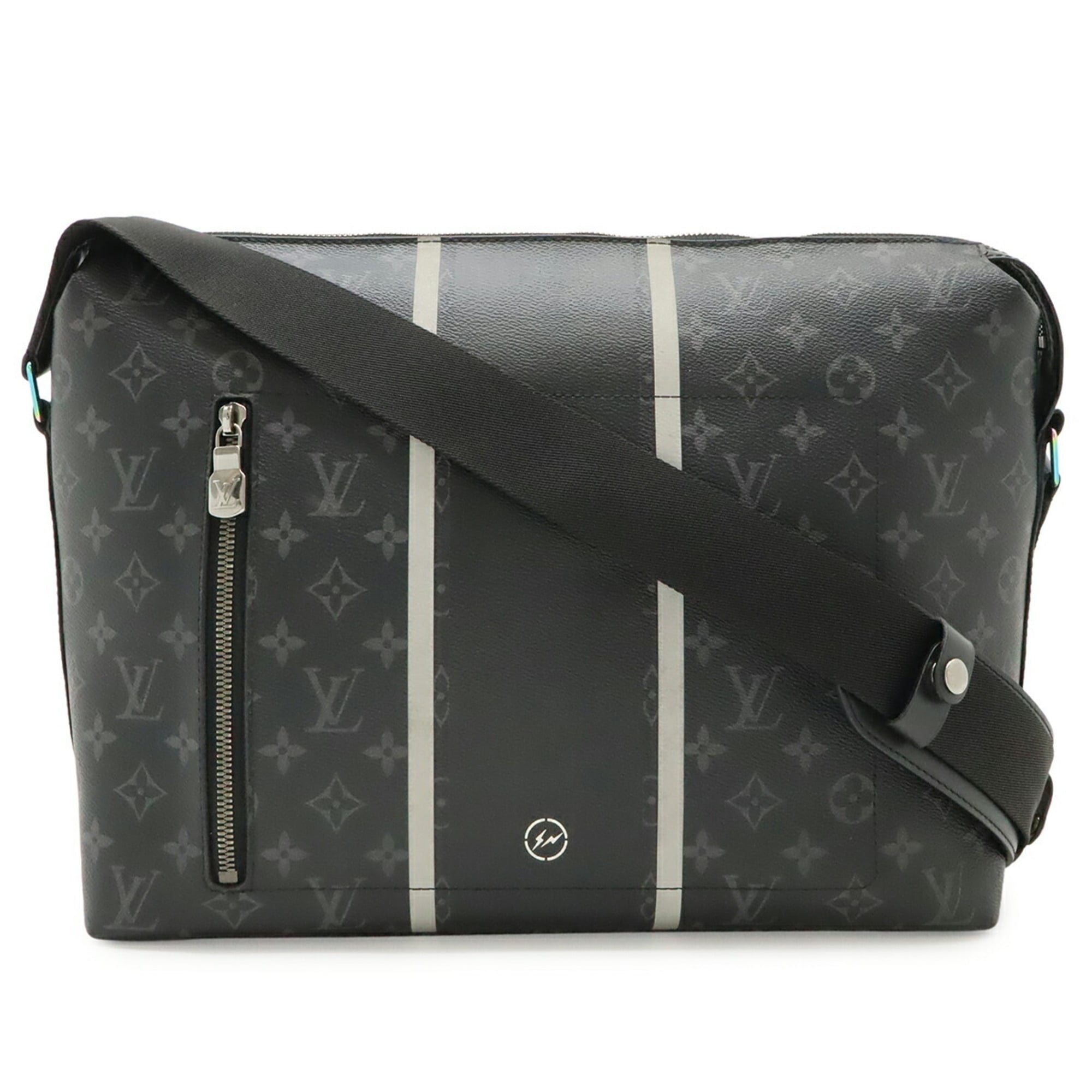 Louis Vuitton Monogram Eclipse Canvas Messenger Bag Shoulder Bag (Pre-Owned)
