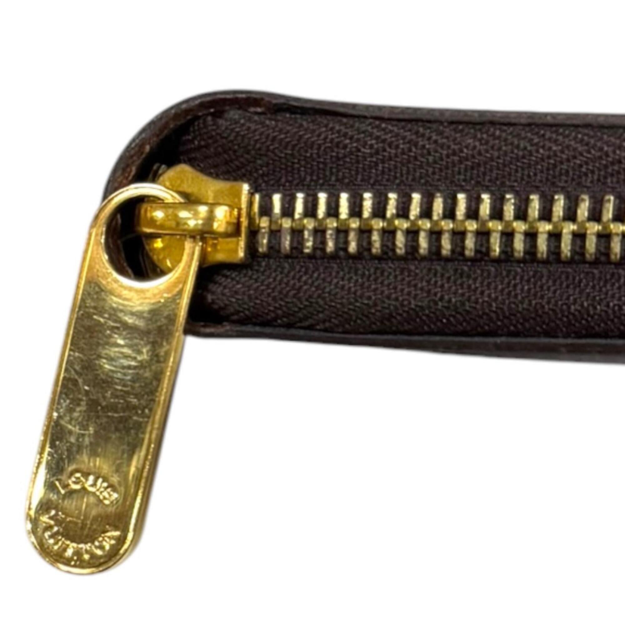 Louis Vuitton Monogram Brown Monogram Long Wallet (Bi-Fold) (Pre-Owned)