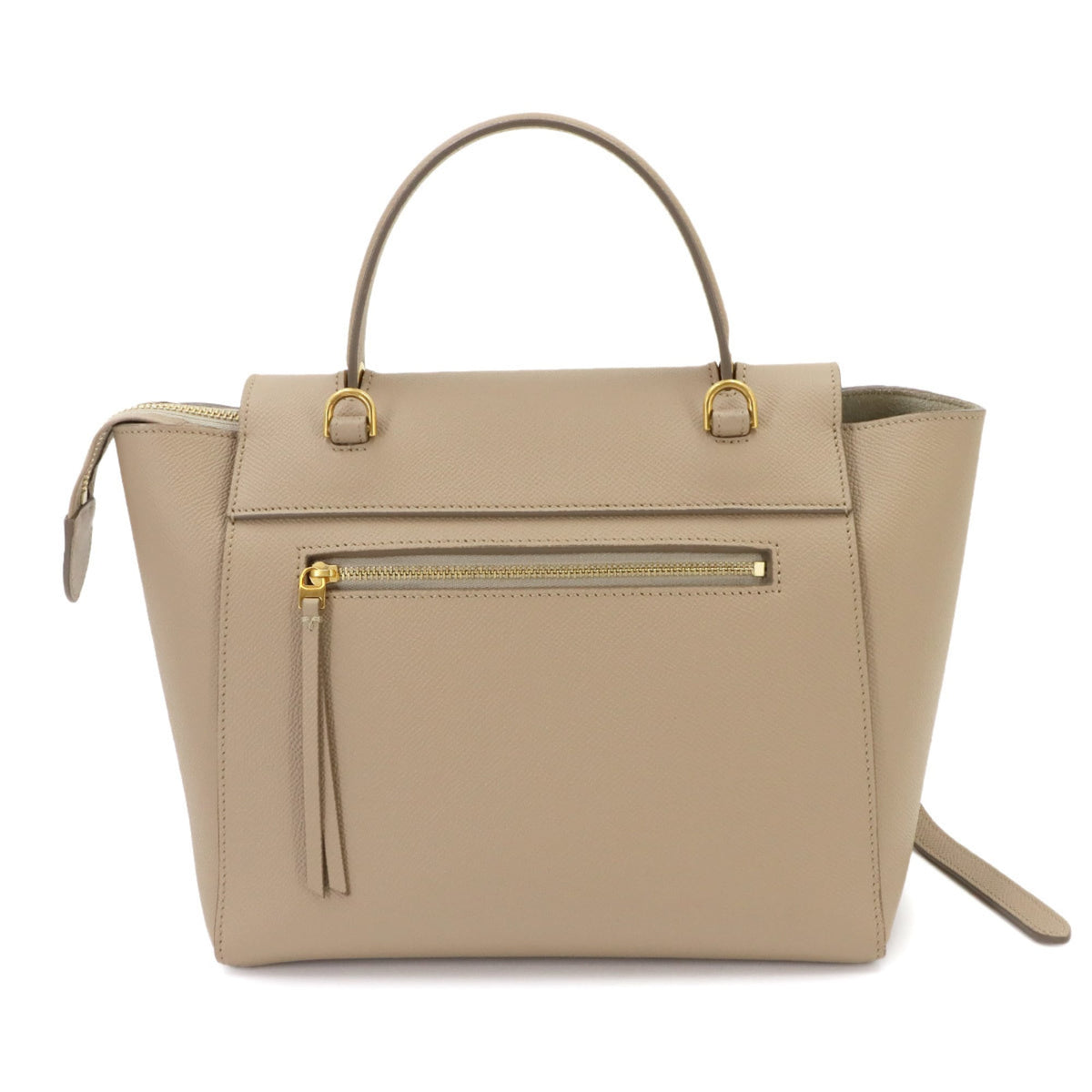 Celine Beige Leather Fanny Pack Handbag (Pre-Owned)
