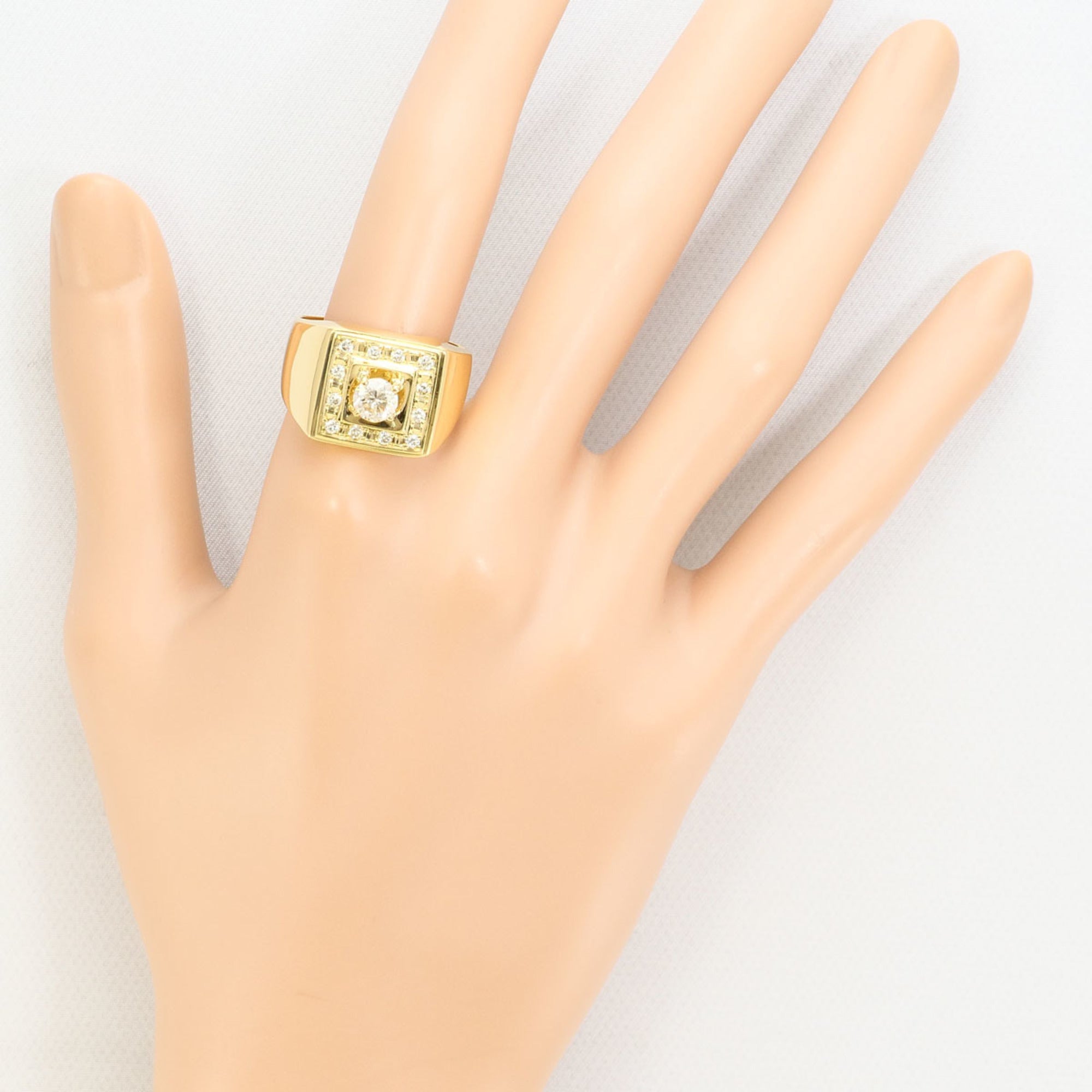 Unbranded Yellow Gold Yellow Gold (18K) Band Ring (Pre-Owned)
