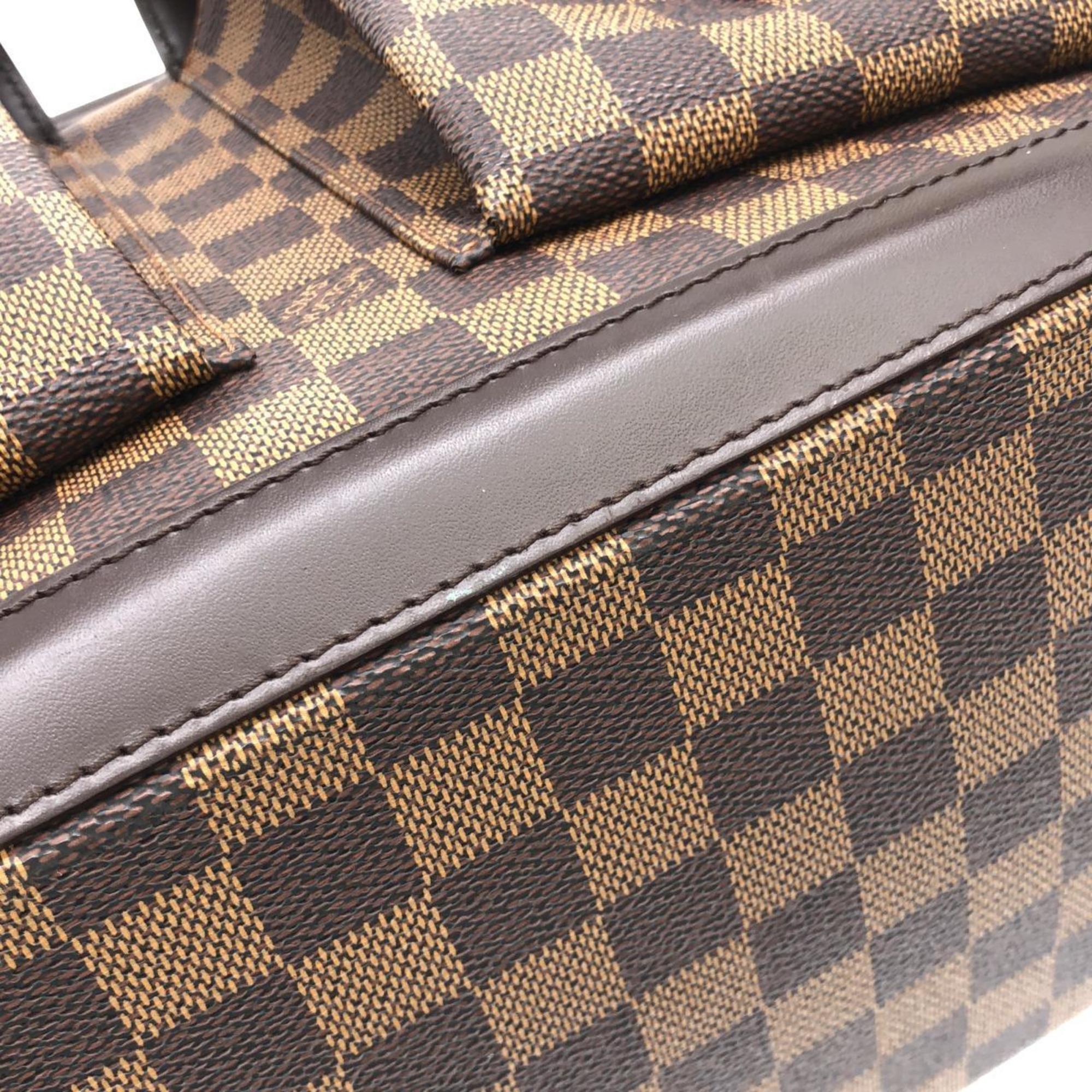 Louis Vuitton Brown Coated Canvas Handbag (Pre-Owned)