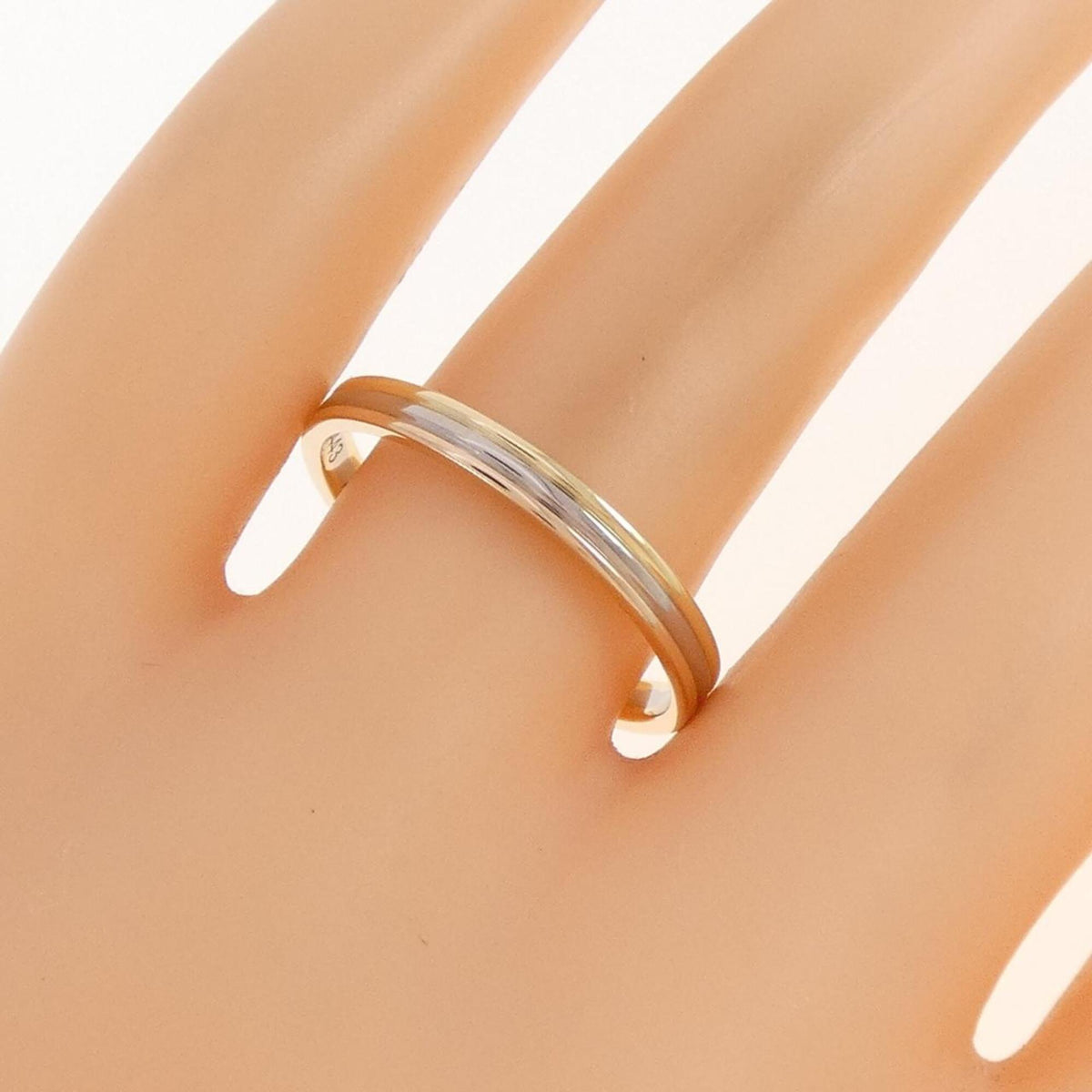 Cartier Yellow Gold (18K) Pink Gold (18K) White Gold (18K) Band Ring (Pre-Owned)