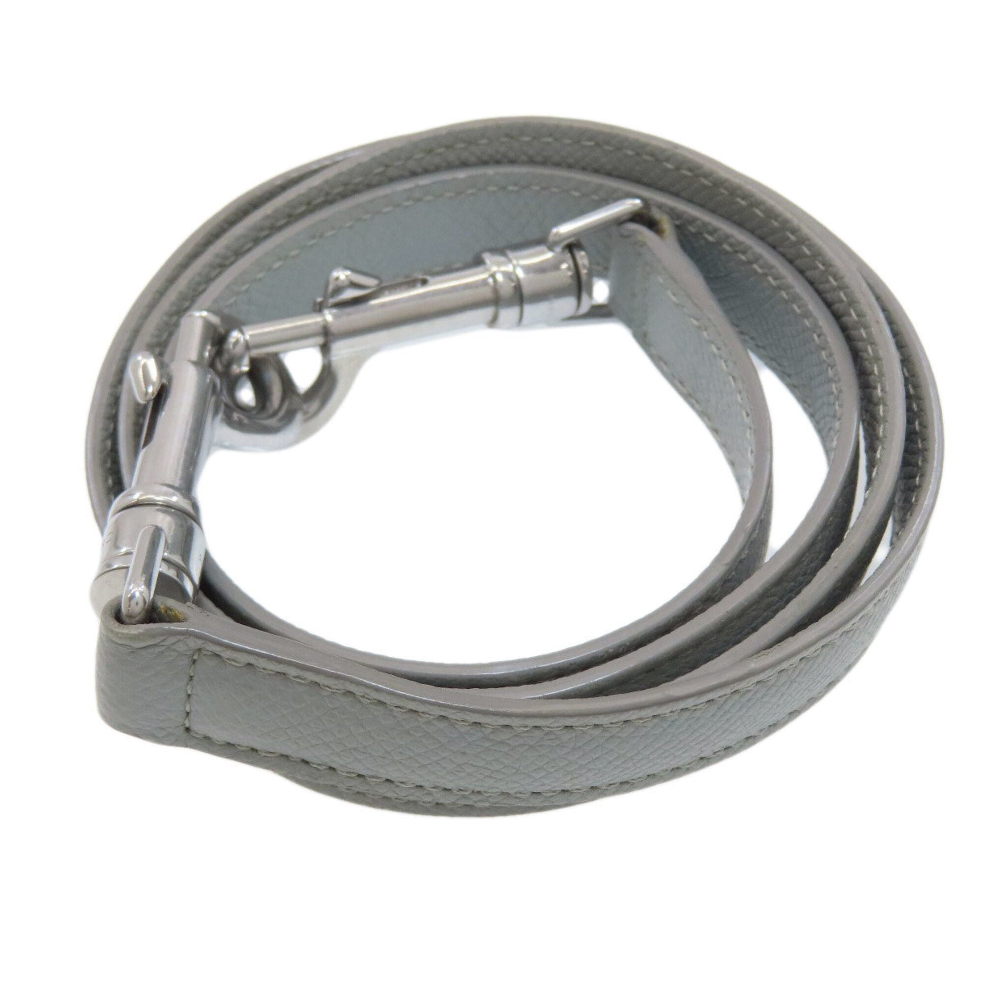 Celine Blue Gray Leather Handbag (Pre-Owned)
