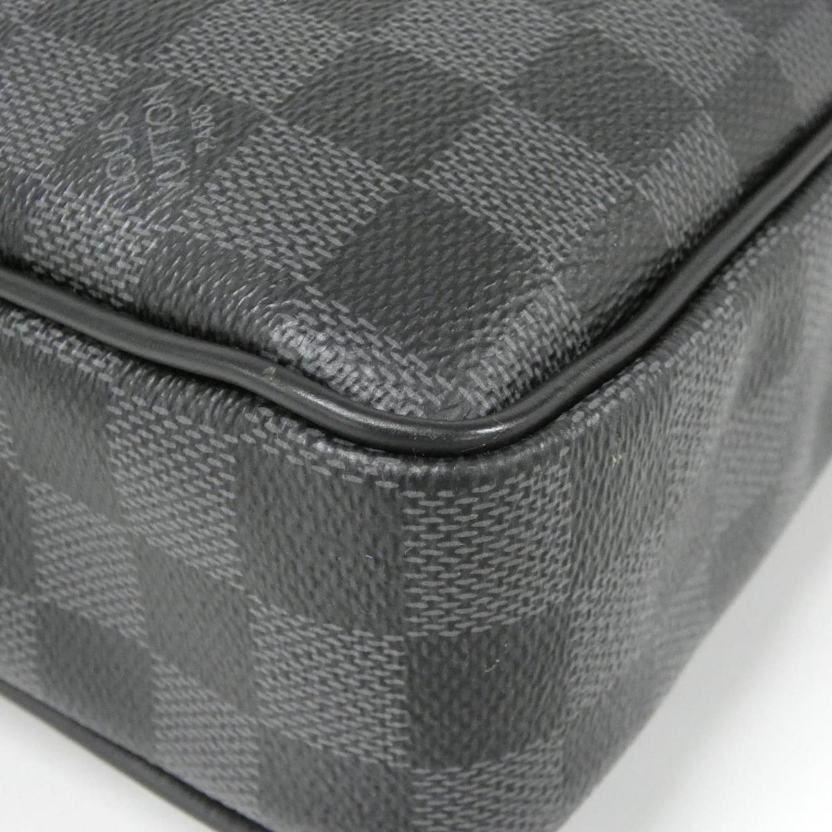 Louis Vuitton Graphite Coated Canvas Handbag (Pre-Owned)