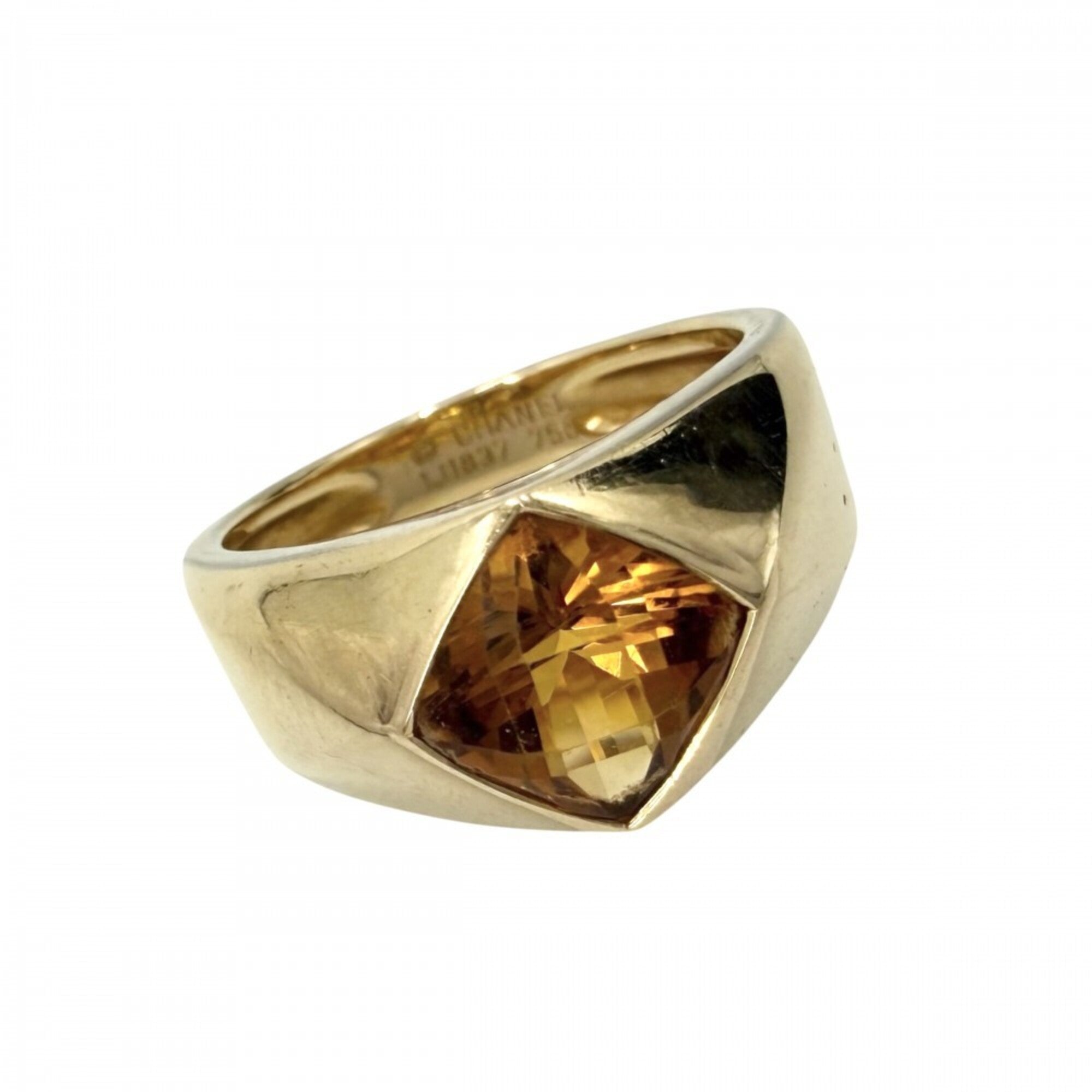 Chanel Yellow Gold (18K) Band Ring (Pre-Owned)