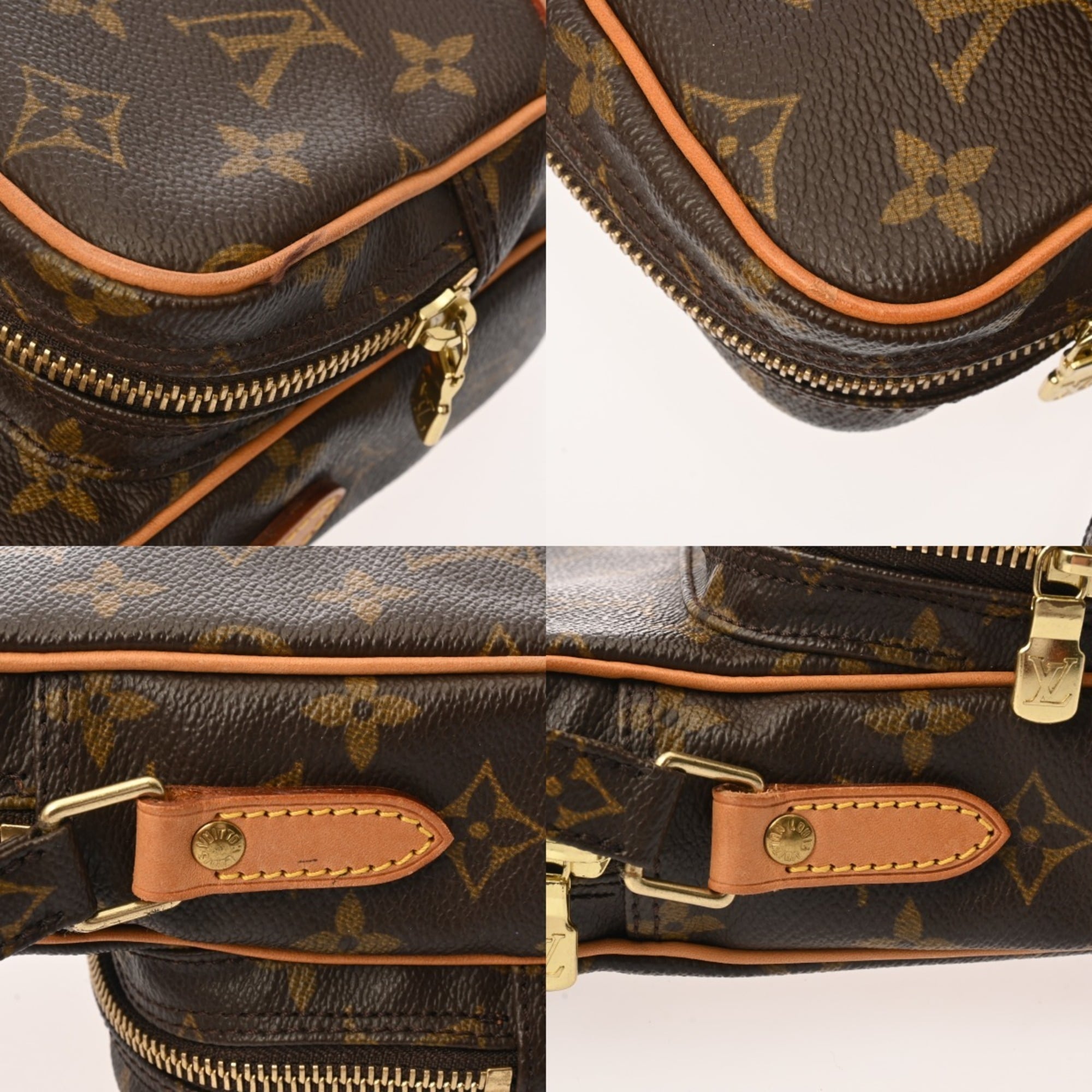 Louis Vuitton Brown Monogram Shoulder Bag (Pre-Owned)