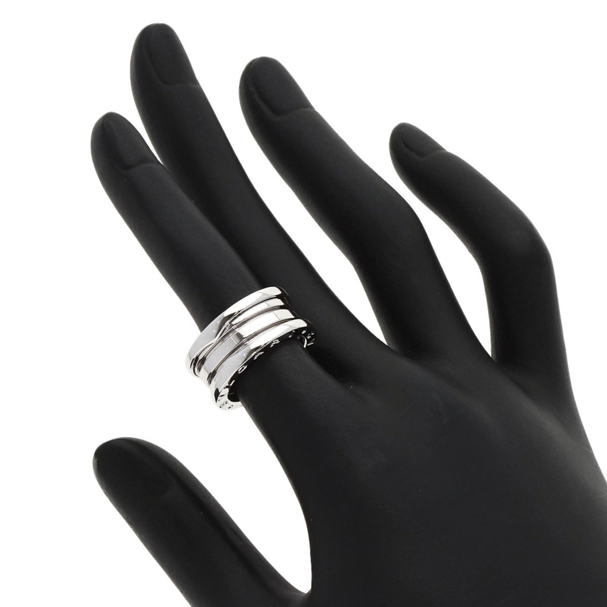 Bvlgari White Gold (18K) Band Ring (Pre-Owned)