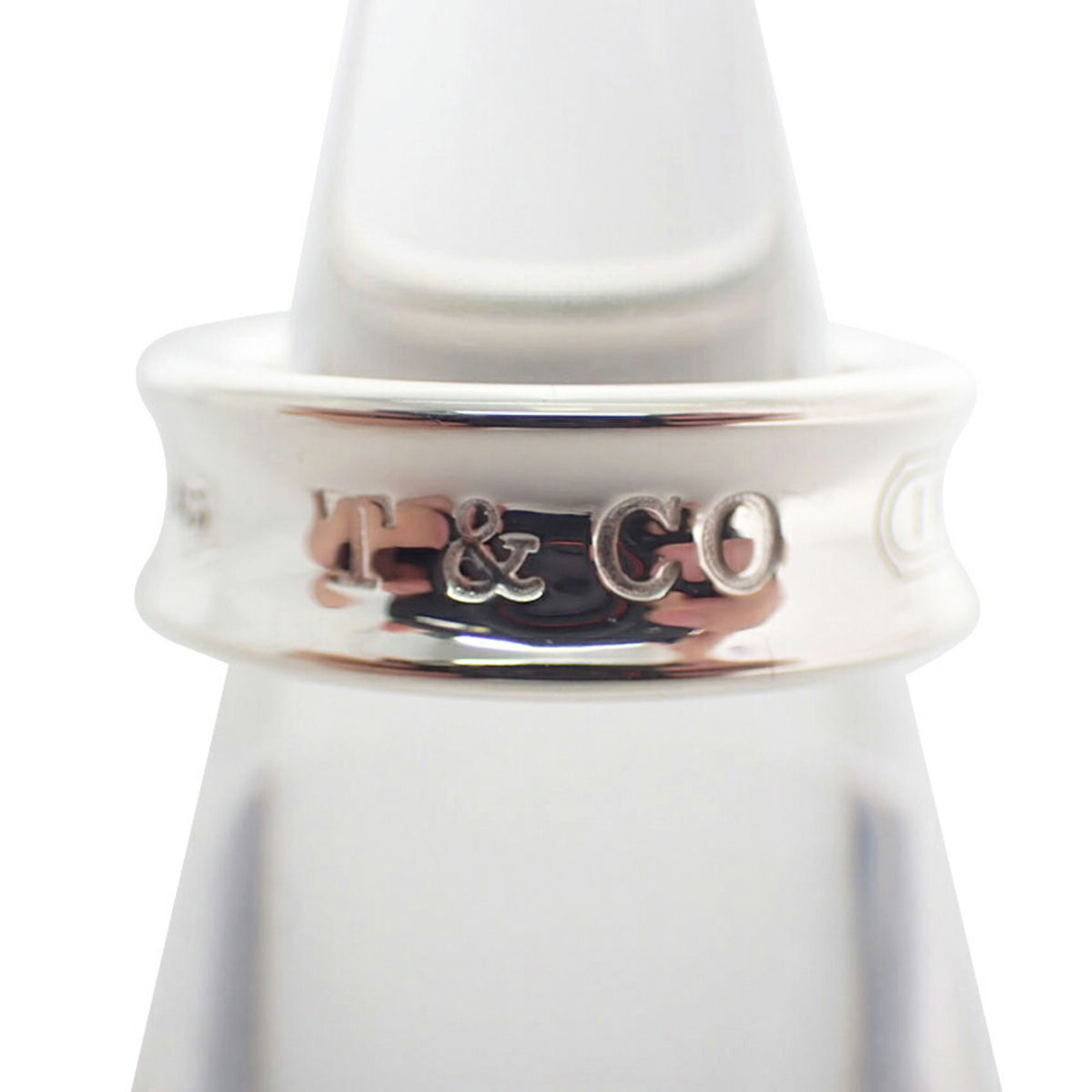 Tiffany Sterling Silver 925 Band Ring (Pre-Owned)