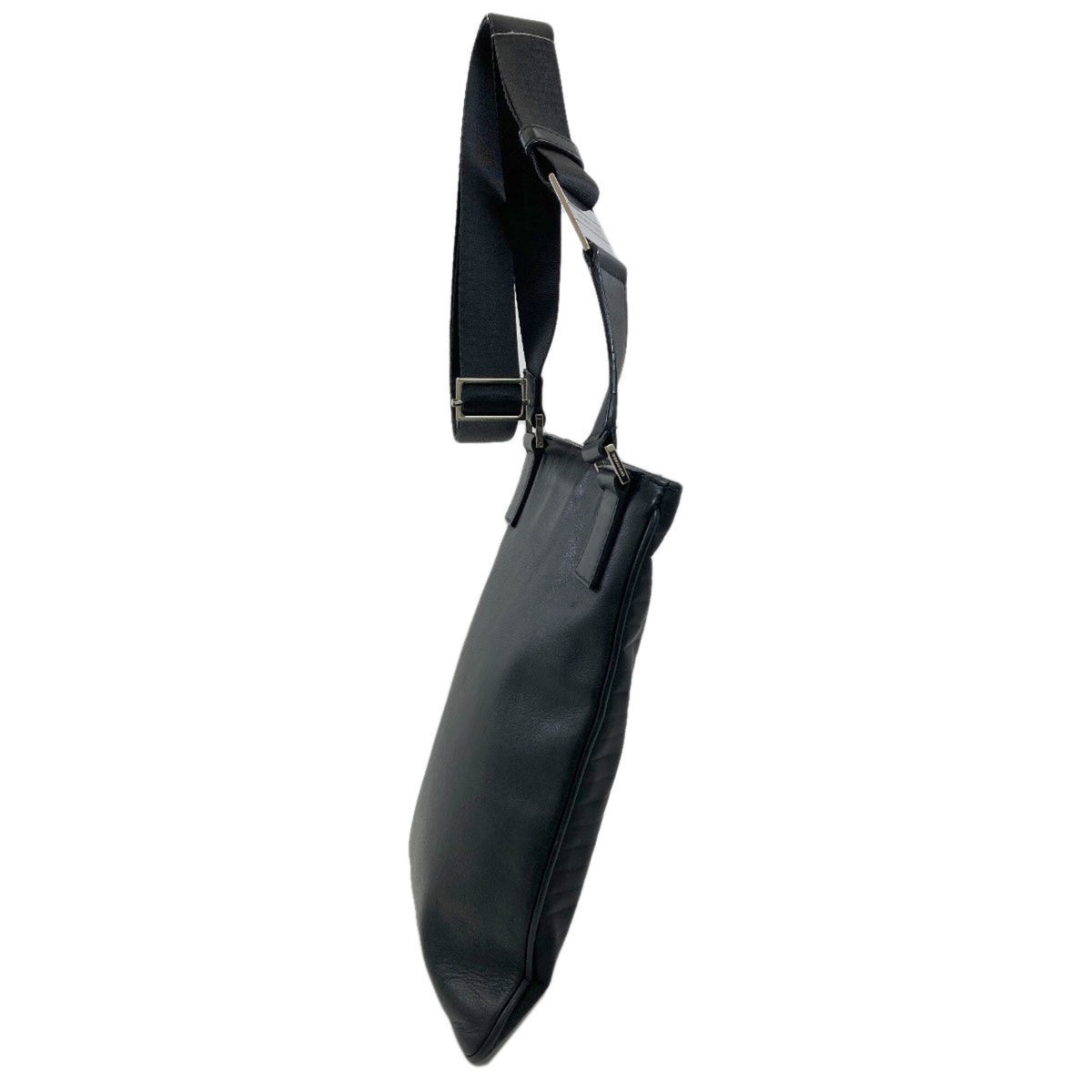 Christian Dior Black Leather Shoulder Bag (Pre-Owned)