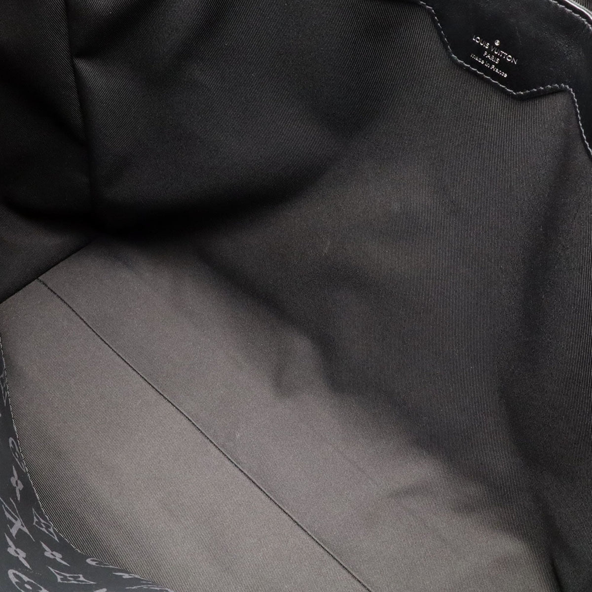 Louis Vuitton Black Gray Monogram Eclipse Leather Handbag Tote Bag (Pre-Owned)