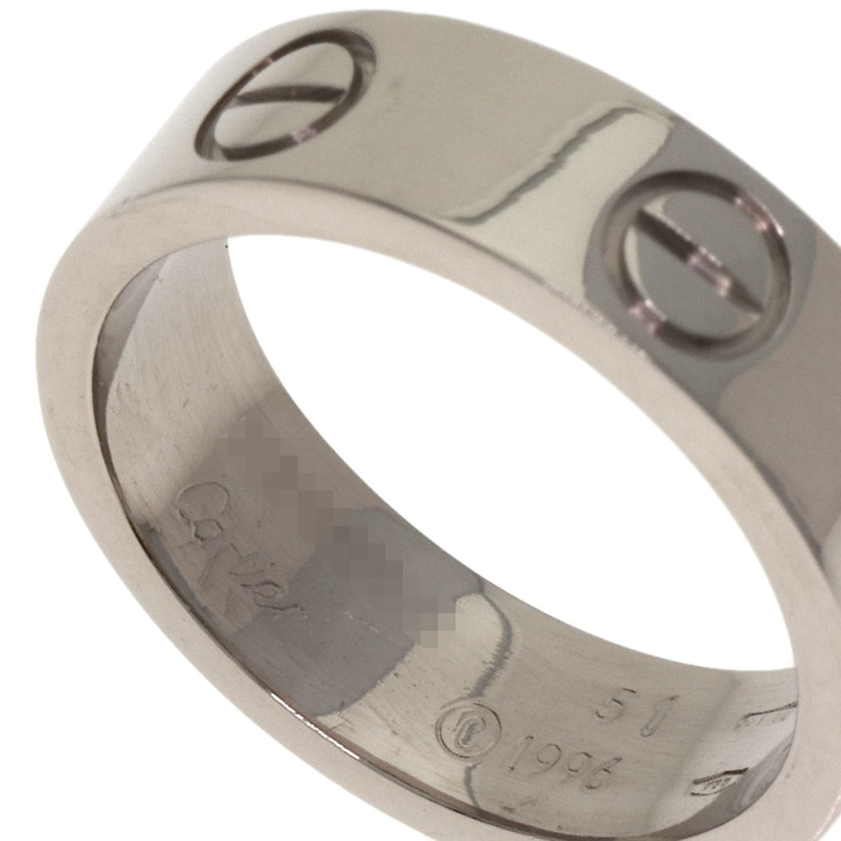 Cartier Love White Gold (18K) Band Ring (Pre-Owned)