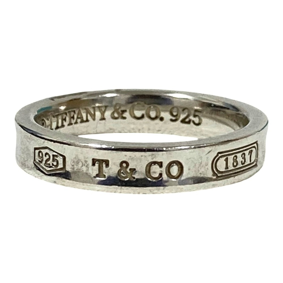 Tiffany Silver 925 Band Ring (Pre-Owned)