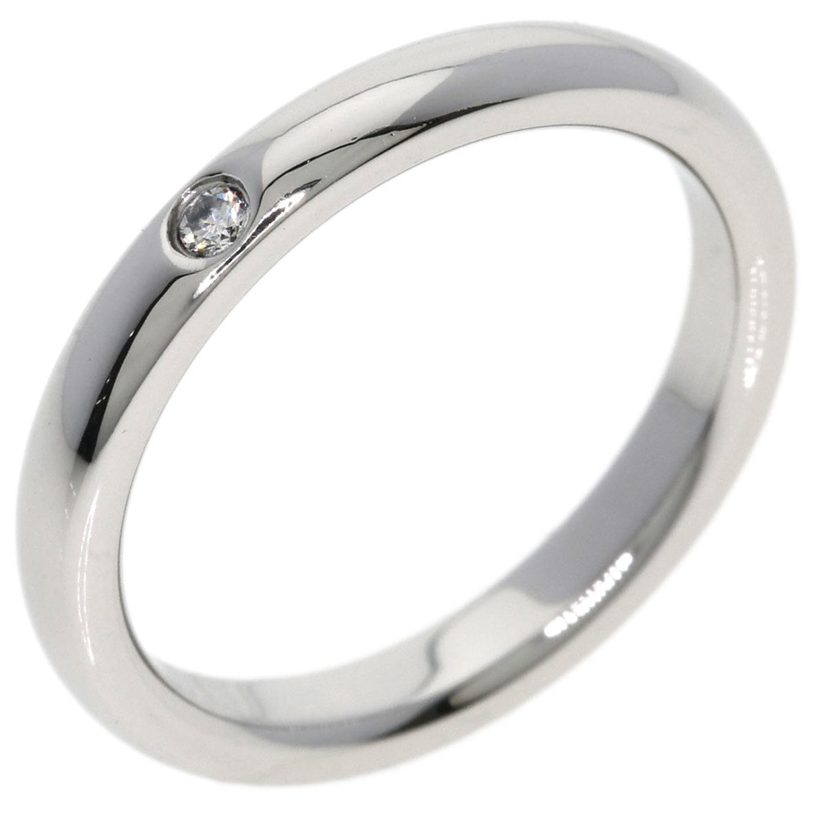 Tiffany Platinum 950 Band Ring (Pre-Owned)