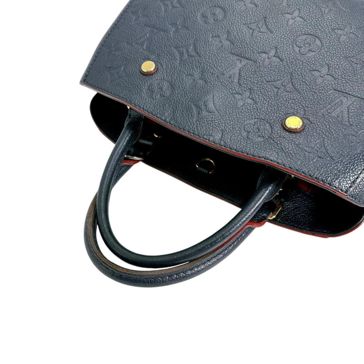 Louis Vuitton Marine Rouge Monogram Empreinte Shoulder Bag (Pre-Owned)