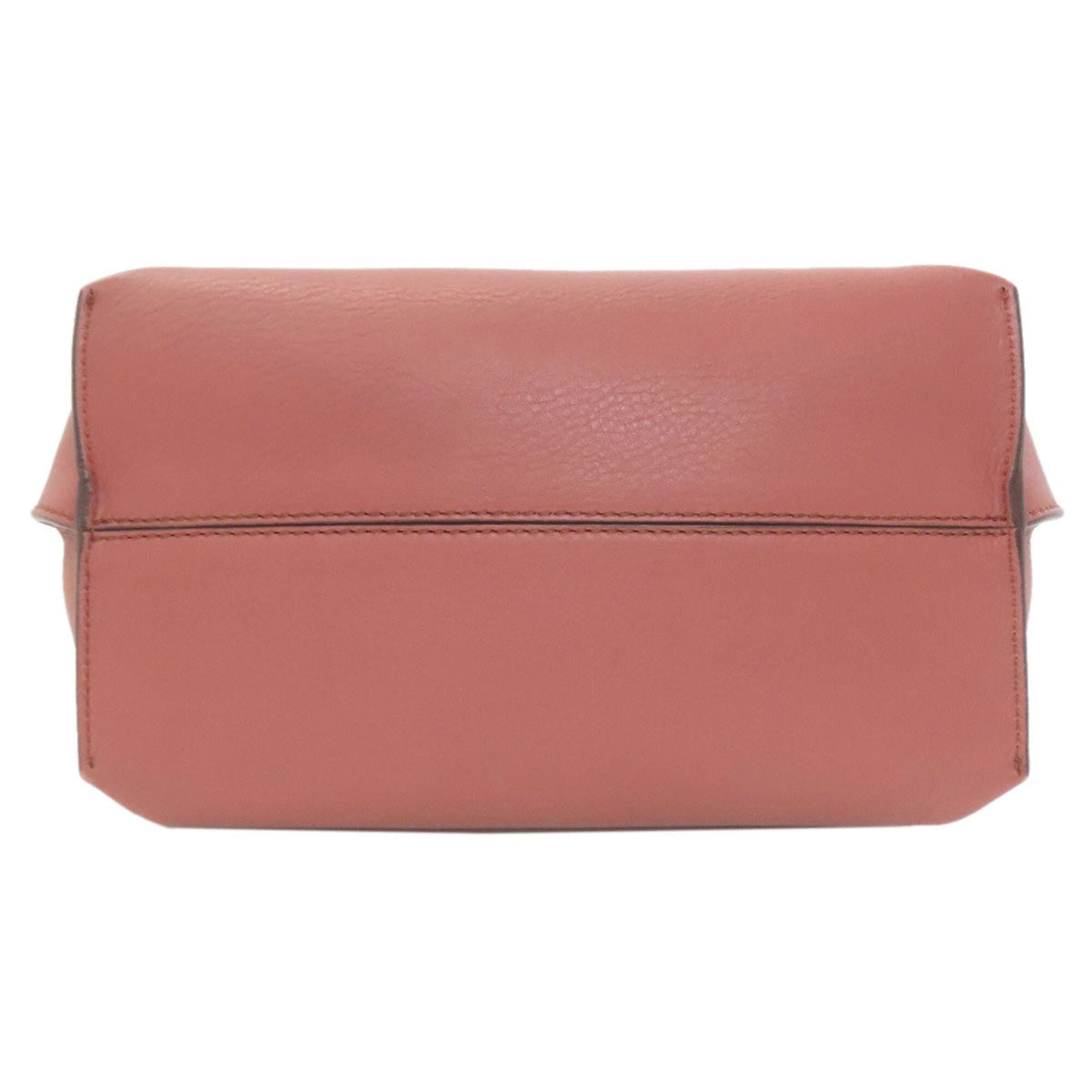 Fendi Pink Leather Tote Bag (Pre-Owned)
