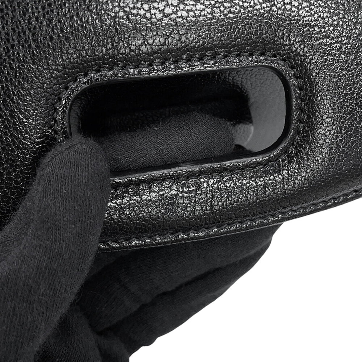 Gucci Black Leather Handbag (Pre-Owned)