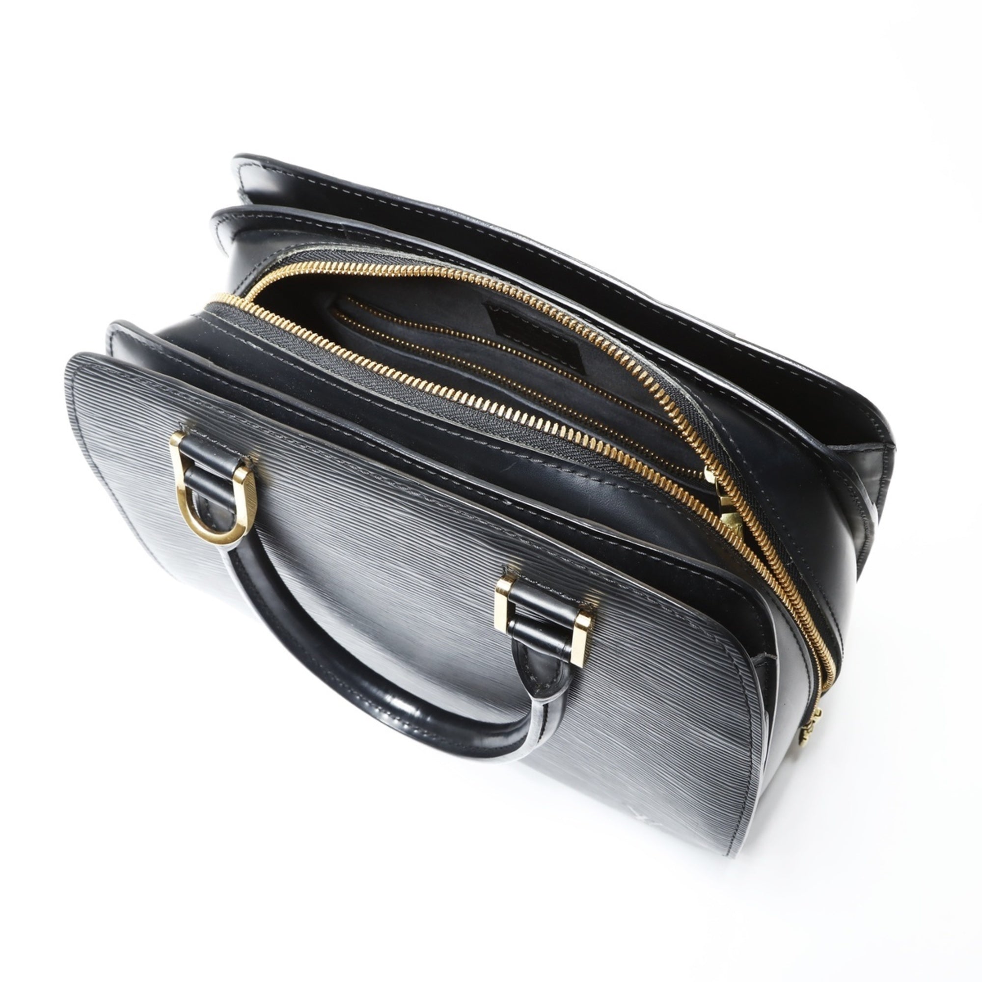 Louis Vuitton Black Handbag (Pre-Owned)