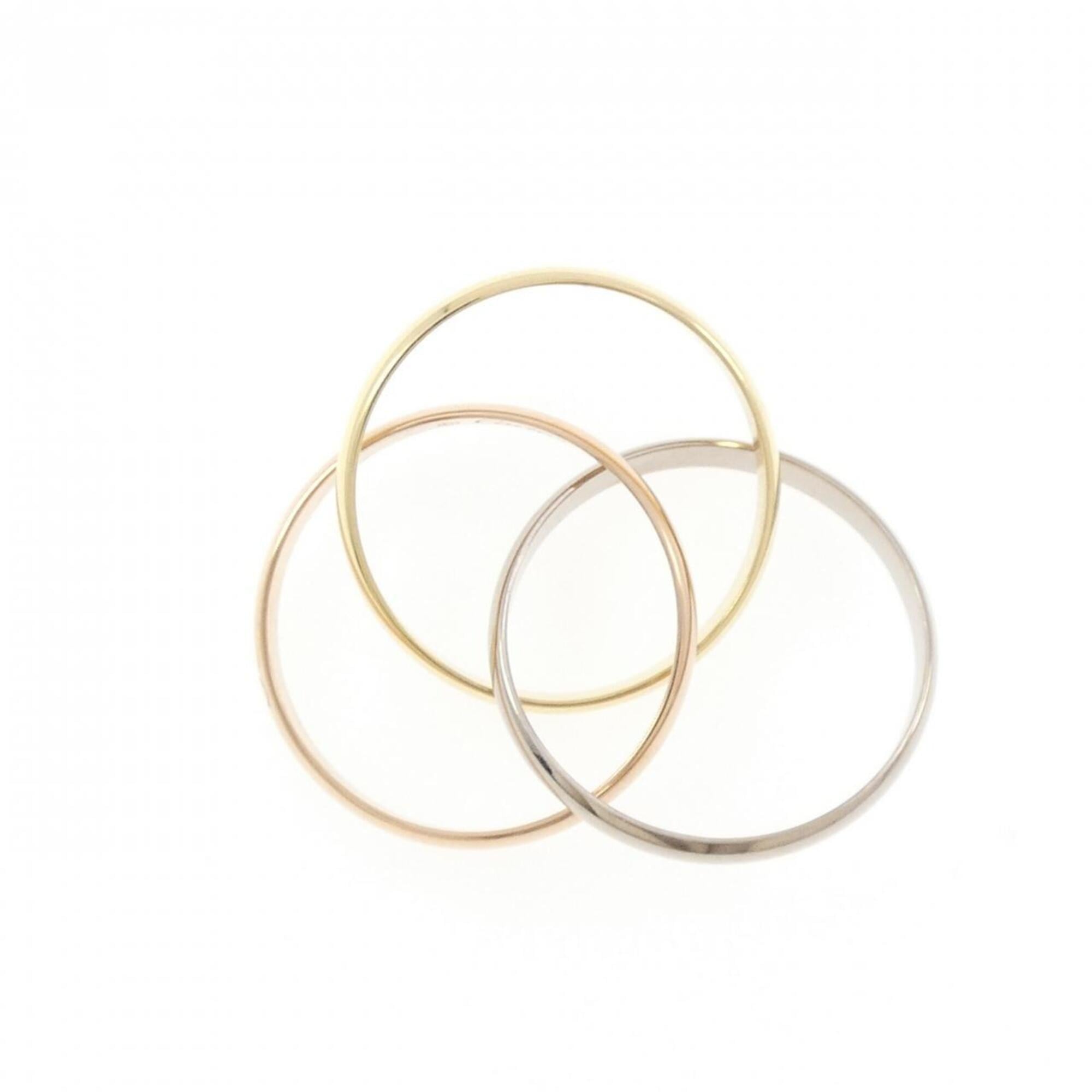 Cartier Yellow Gold (18K) Pink Gold (18K) White Gold (18K) Band Ring (Pre-Owned)
