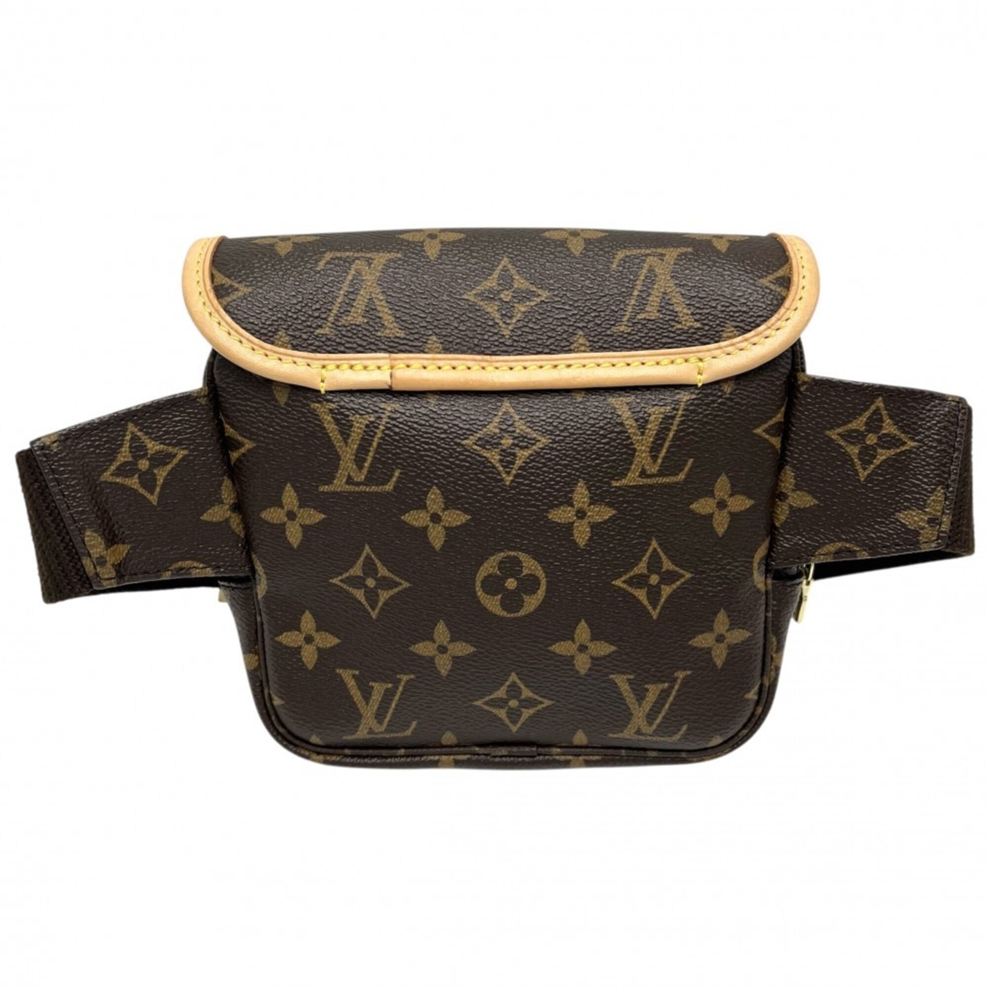 Louis Vuitton Brown Monogram Fanny Pack Pouch Sling Bag (Pre-Owned)