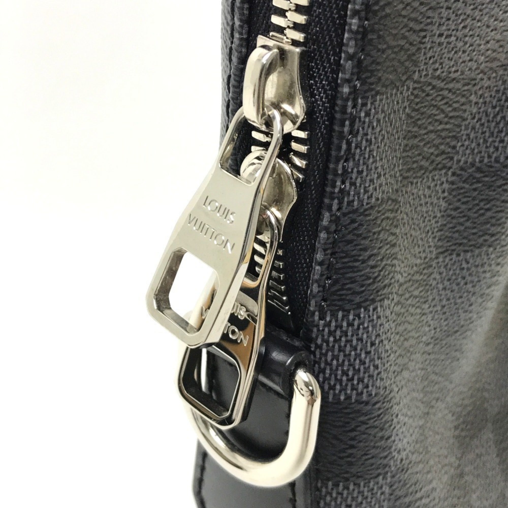 Louis Vuitton Damier Graphite Black Damier Graphite Briefcase (Pre-Owned)