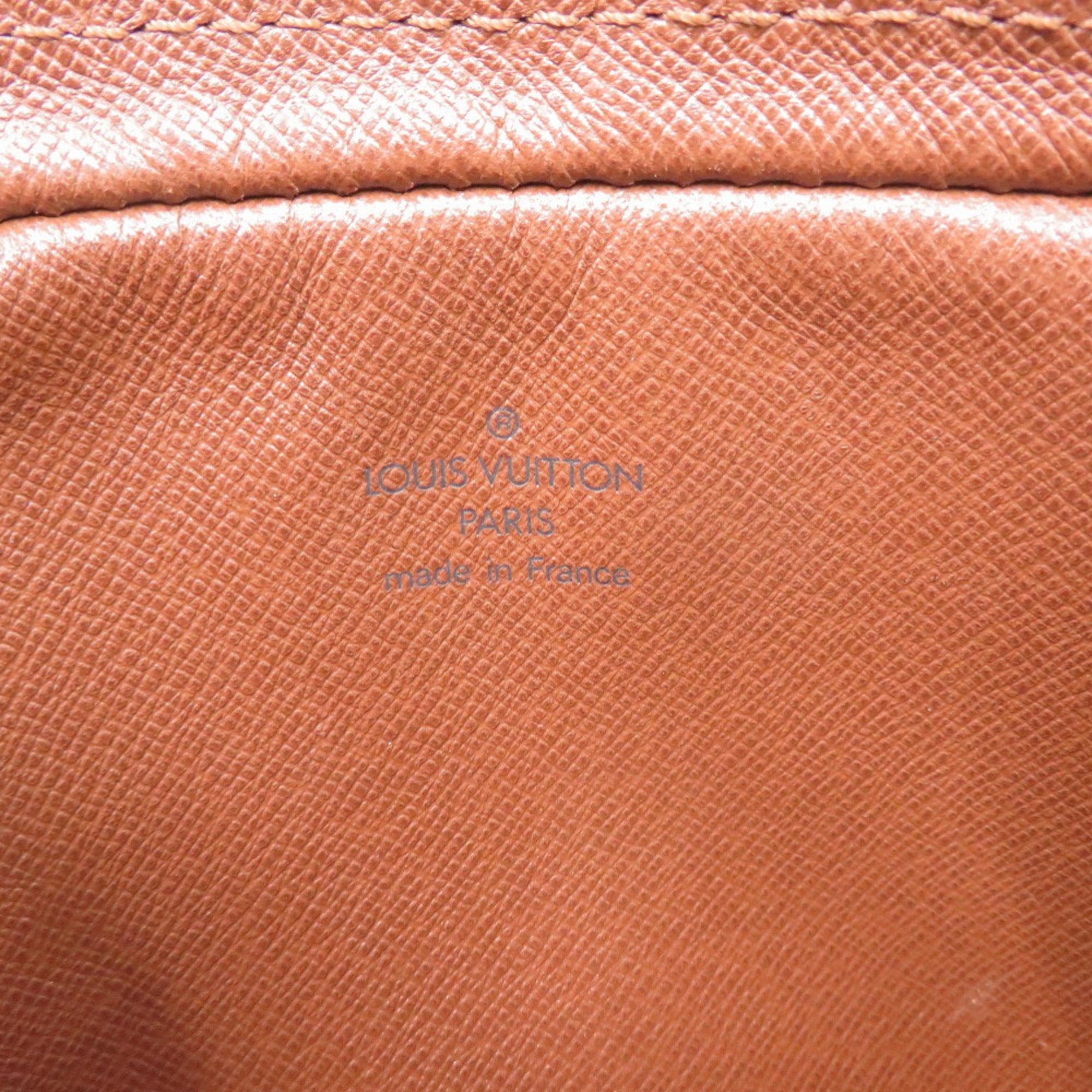 Louis Vuitton Brown Monogram Canvas Shoulder Bag (Pre-Owned)