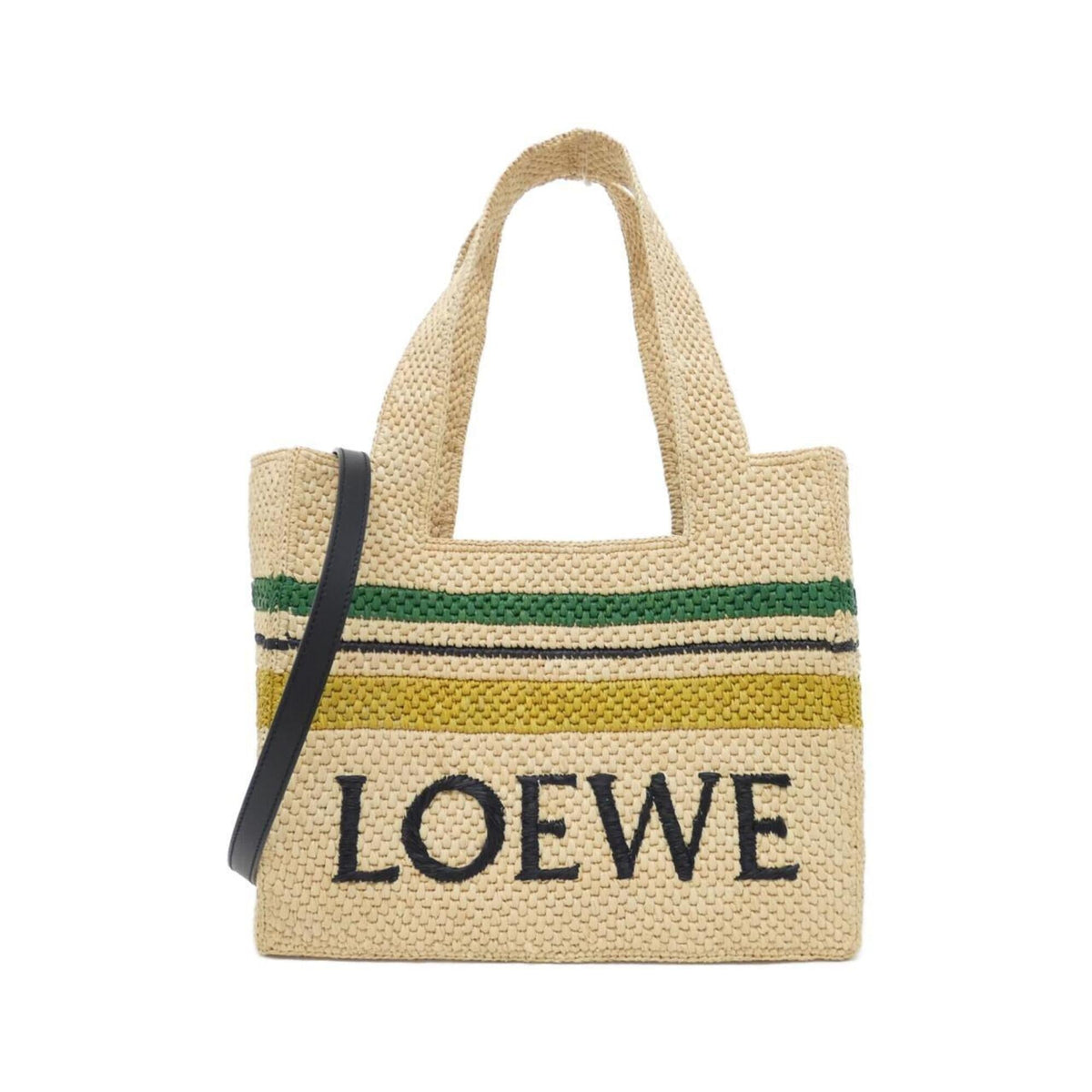 Loewe Beige Raffia Handbag (Pre-Owned)