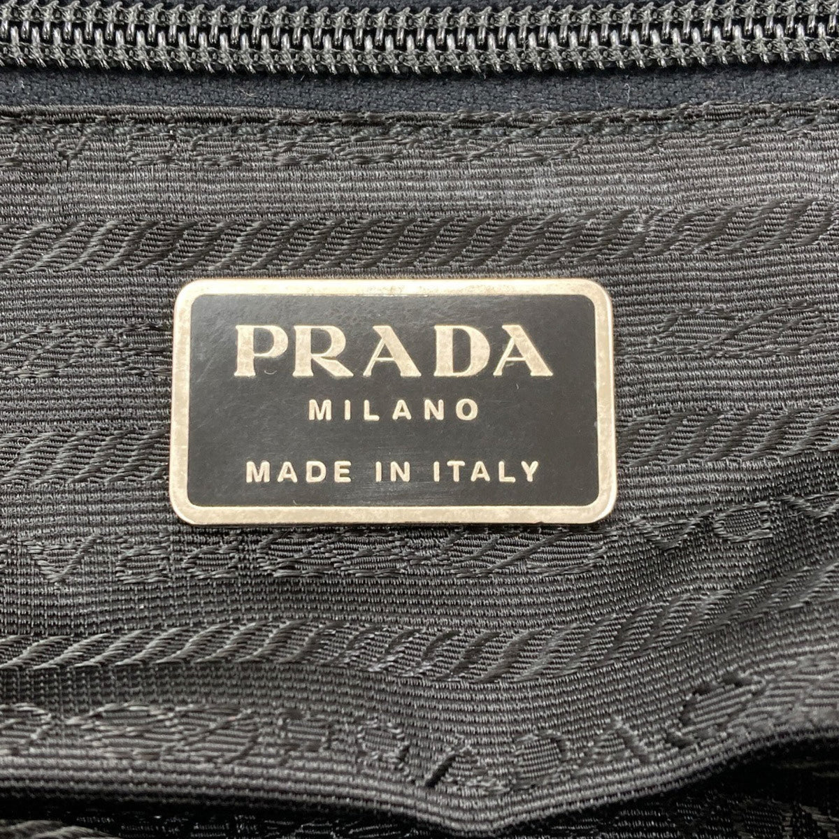 Prada Black Nylon Handbag (Pre-Owned)