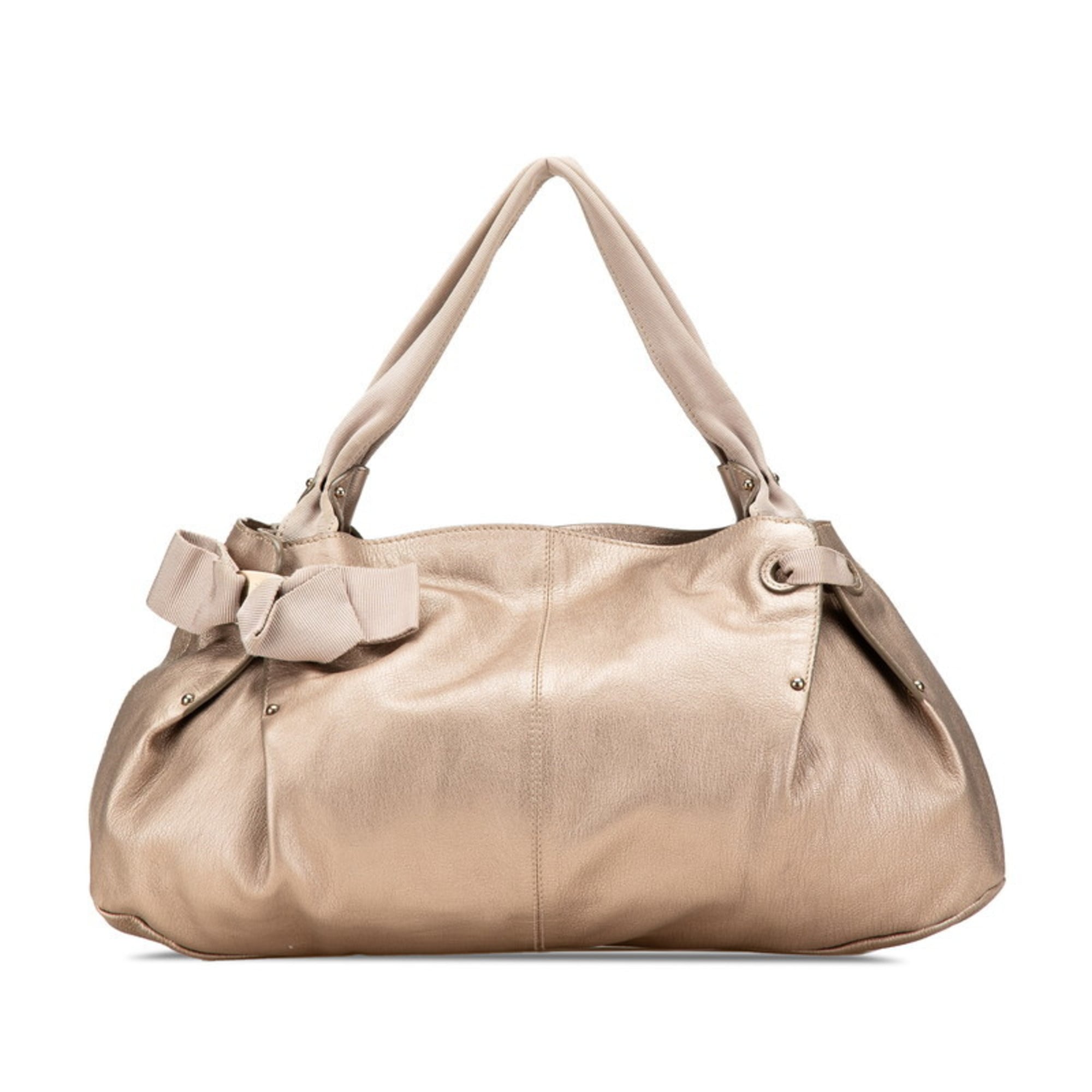 Salvatore Ferragamo Leather Tote Bag (Pre-Owned)