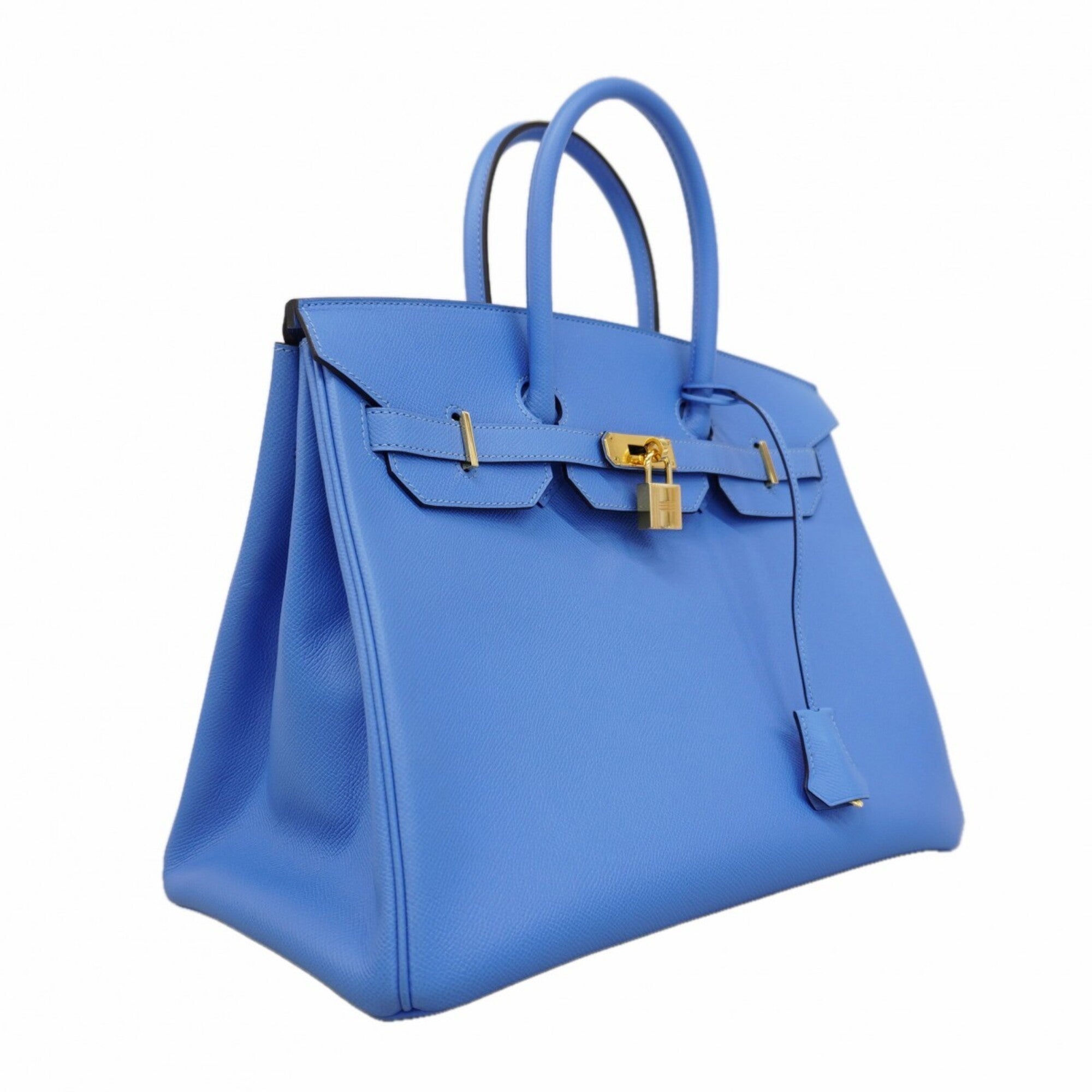 Hermes Blue Paradise Epsom Leather Handbag (Pre-Owned)