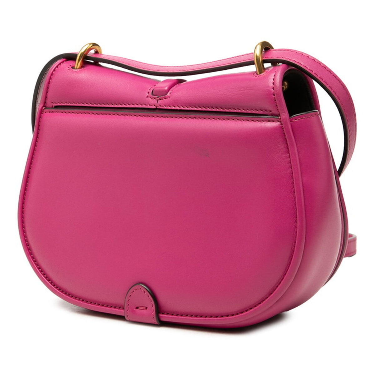 Fendi Pink Leather Shoulder Bag (Pre-Owned)