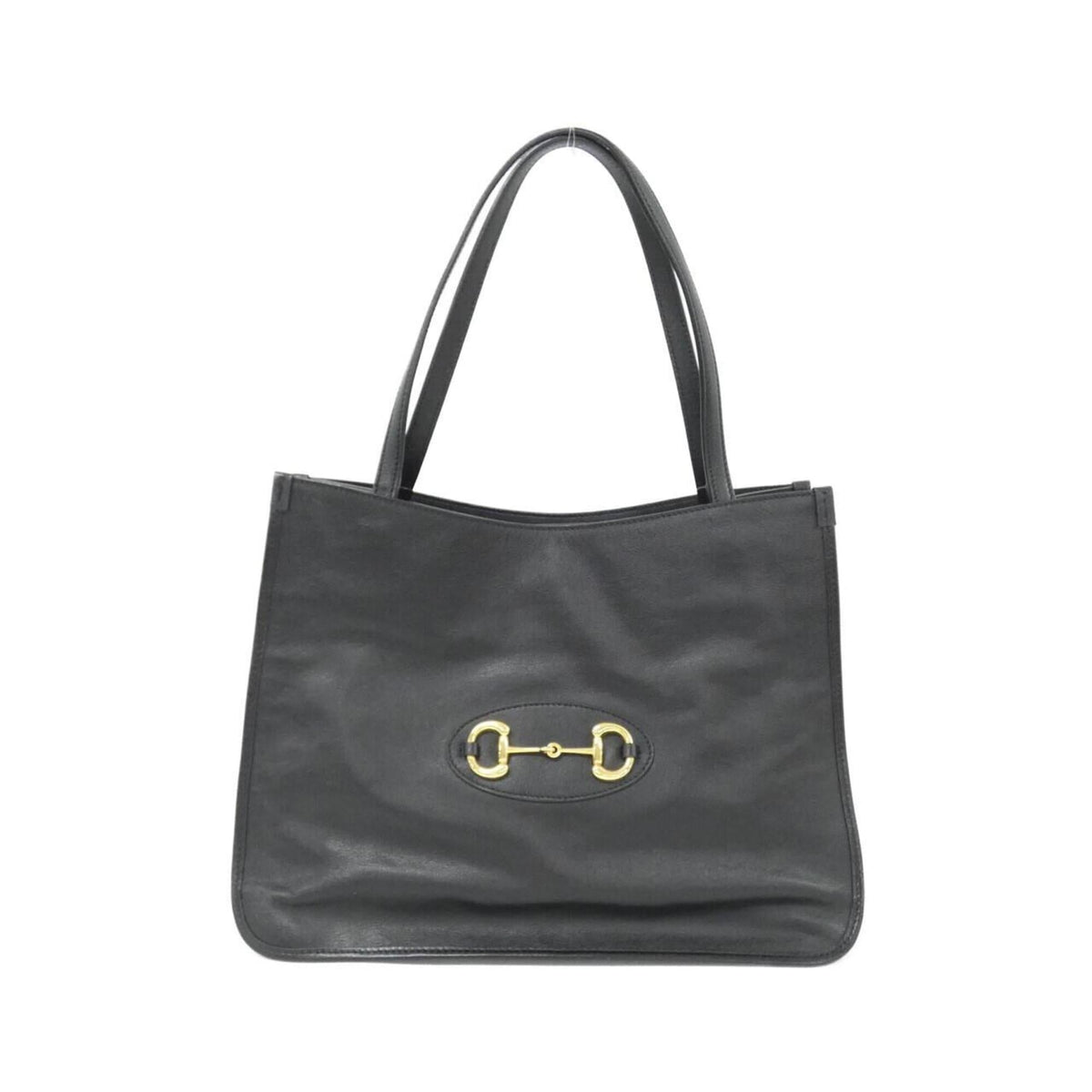 Gucci Black Leather Handbag (Pre-Owned)