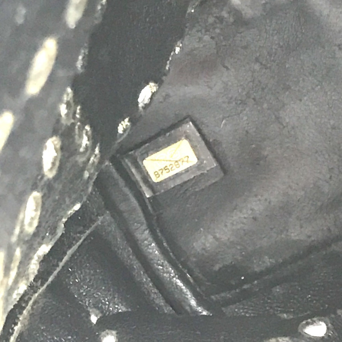 Chanel Black Leather Shoulder Bag Tote Bag (Pre-Owned)