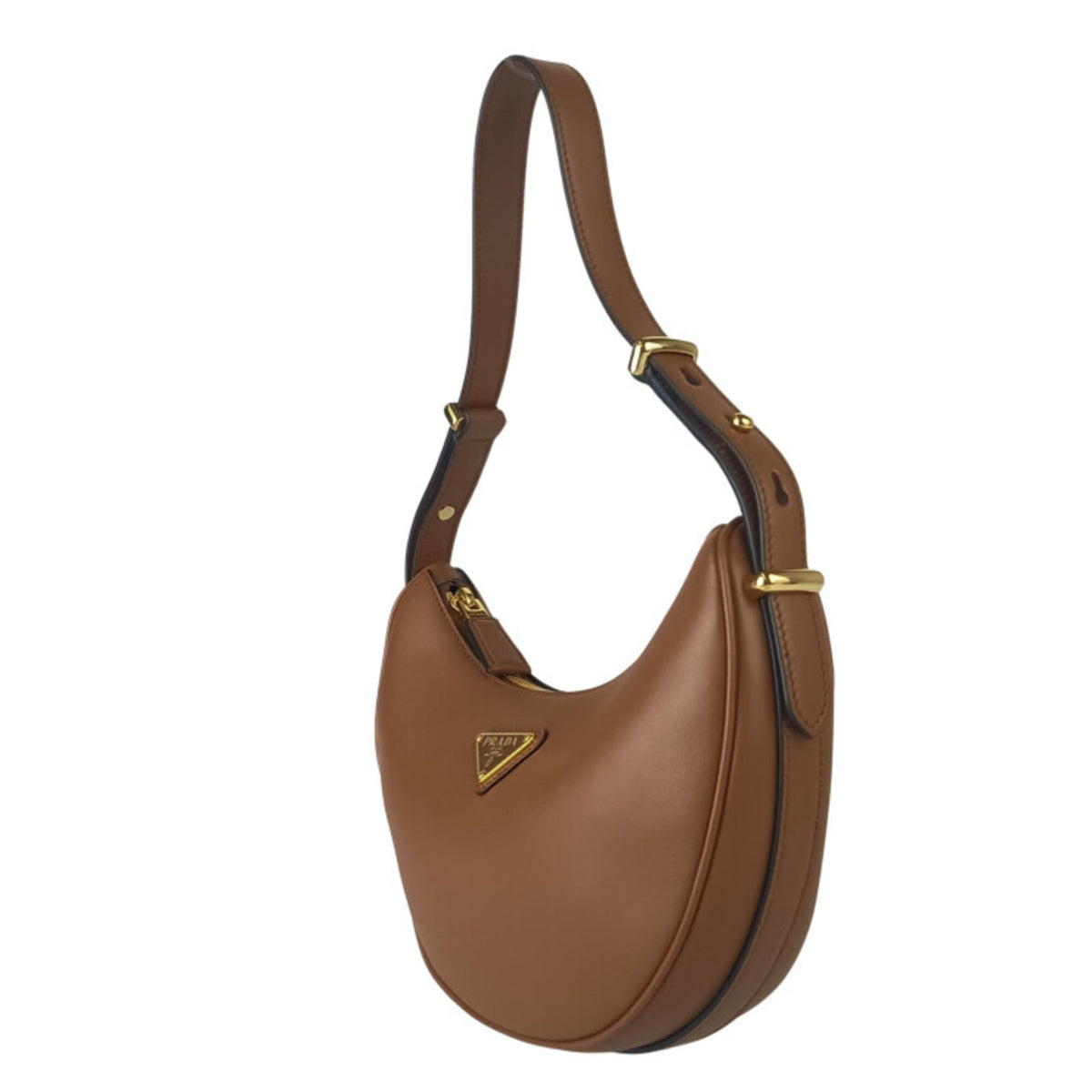 Prada Brown Leather Handbag (Pre-Owned)