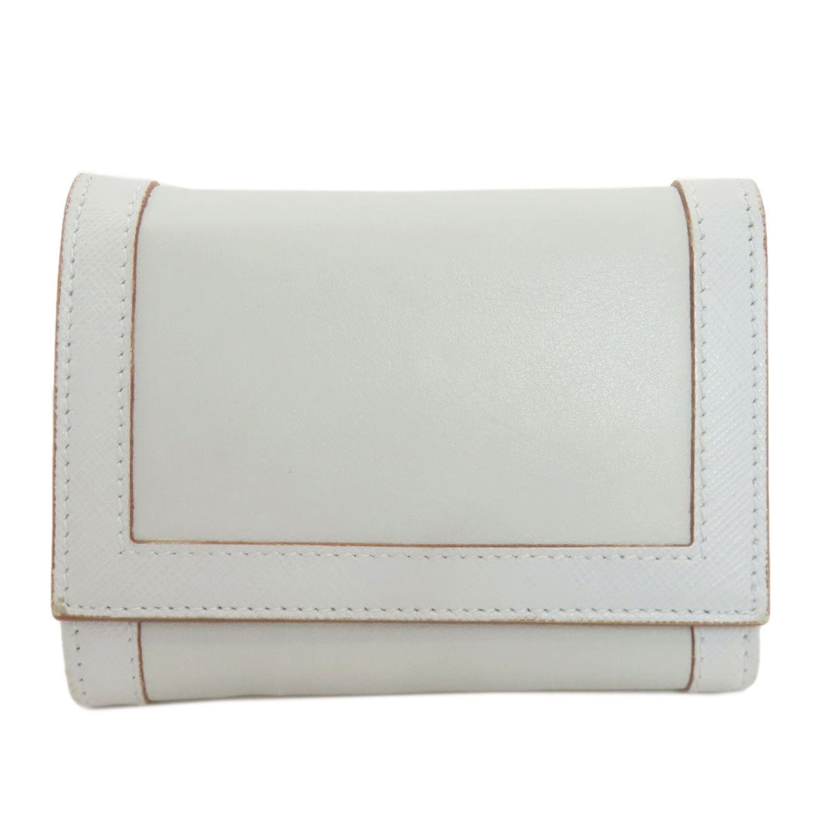 Salvatore Ferragamo Light Blue Leather Wallet (Bi-Fold) (Pre-Owned)