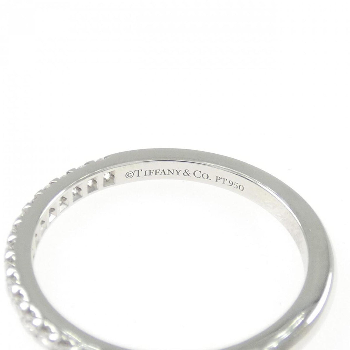 Tiffany Platinum 950 Band Ring (Pre-Owned)