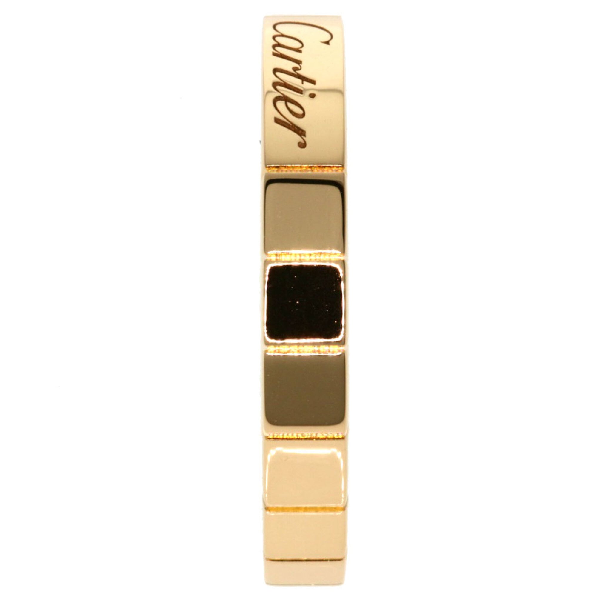 Cartier Lanieres Pink Gold (18K) Band Ring (Pre-Owned)