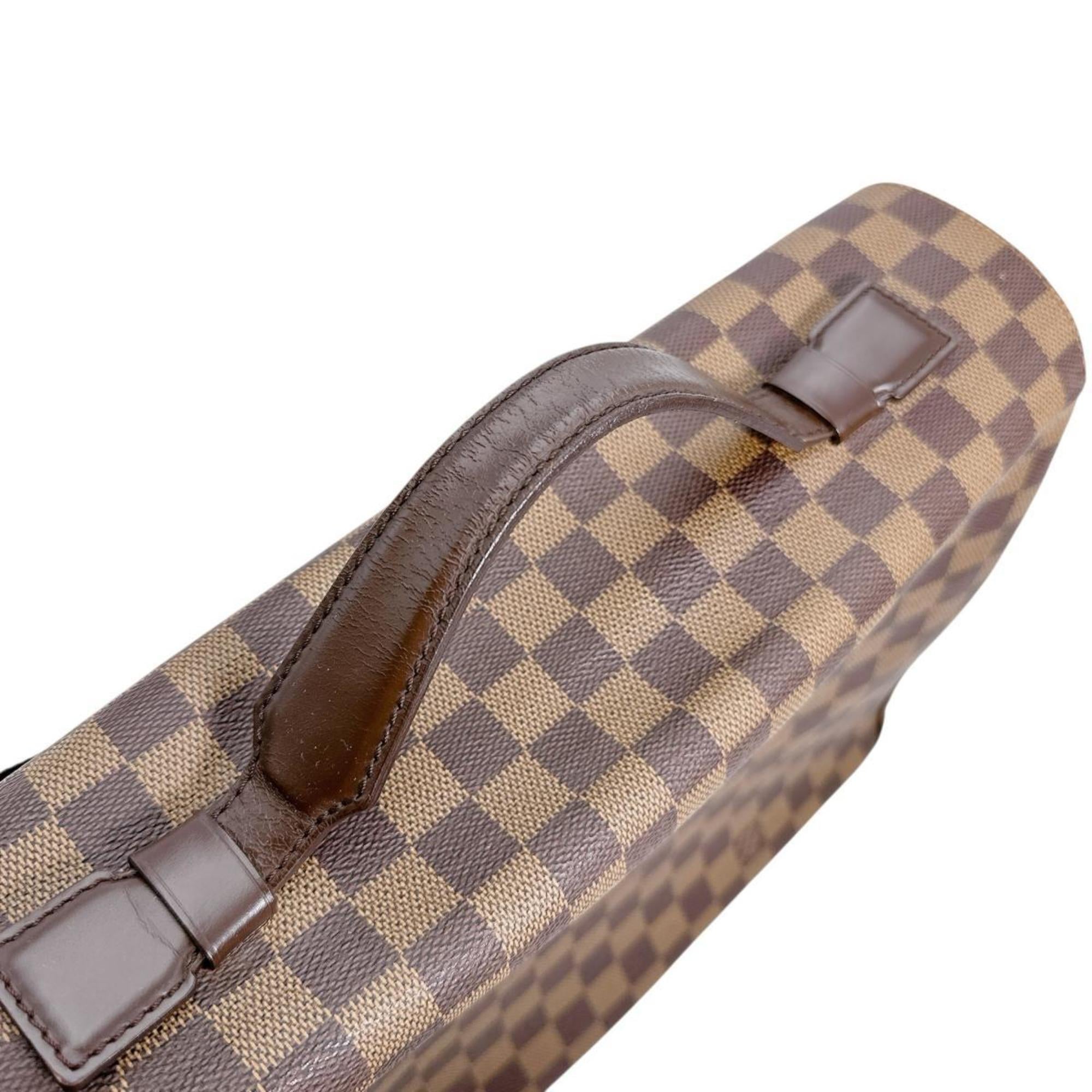 Louis Vuitton Brown Damier Canvas Shoulder Bag (Pre-Owned)