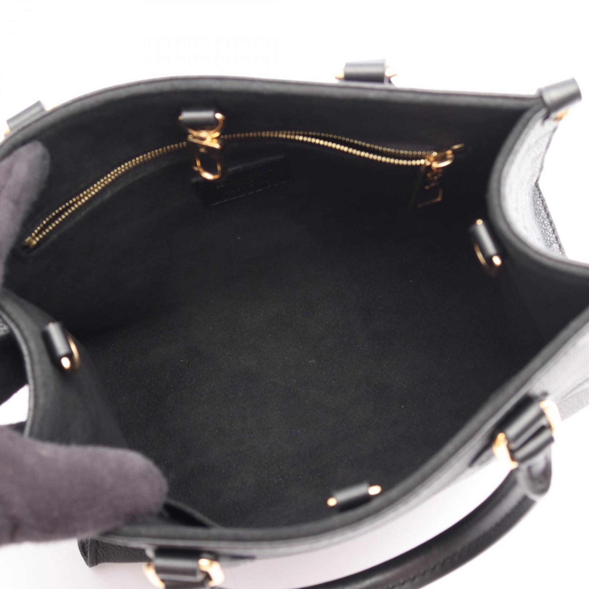 Louis Vuitton Black Noir Monogram Empreinte Handbag (Pre-Owned)