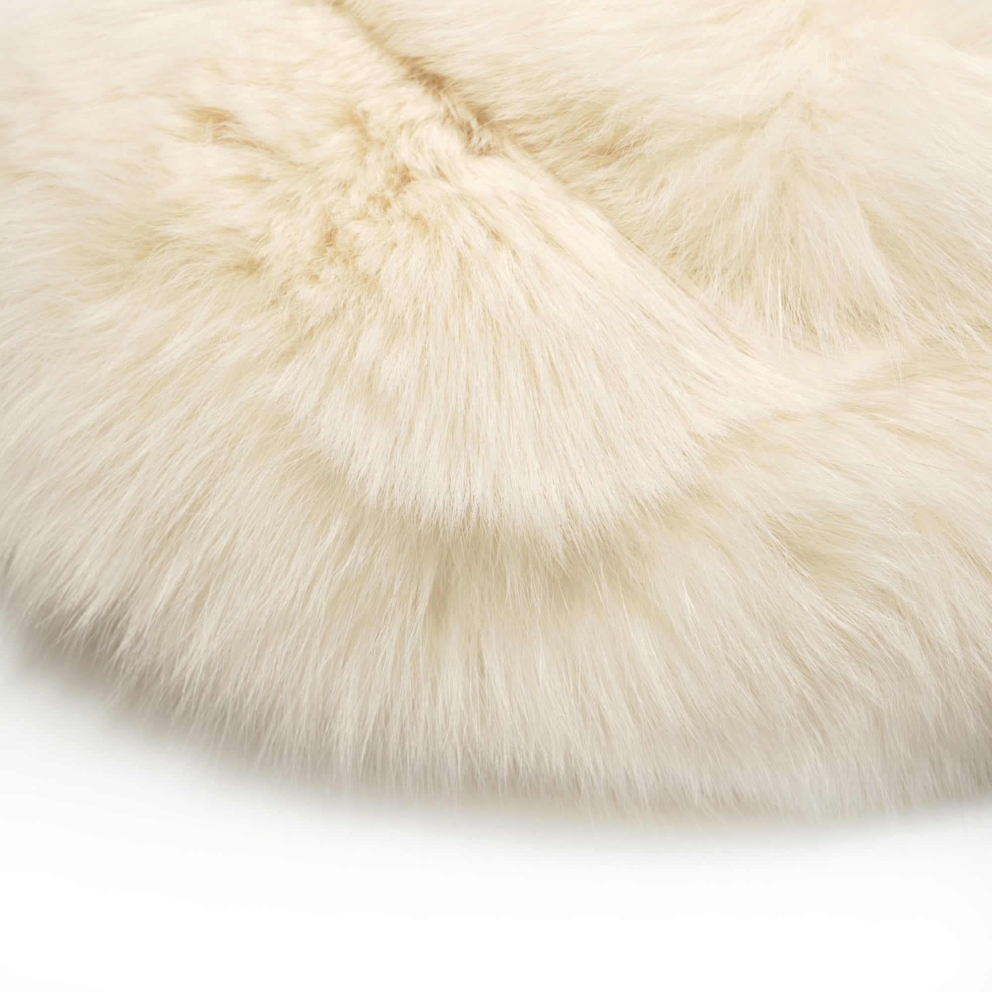 Fendi Ivory Fur Shoulder Bag (Pre-Owned)